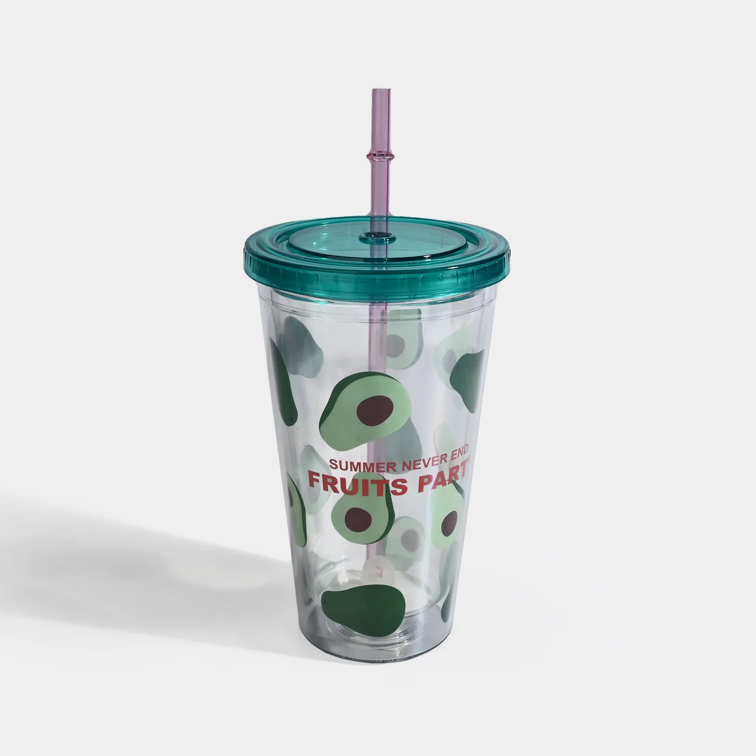 Acrylic Straw Mug/Cup | 450ML