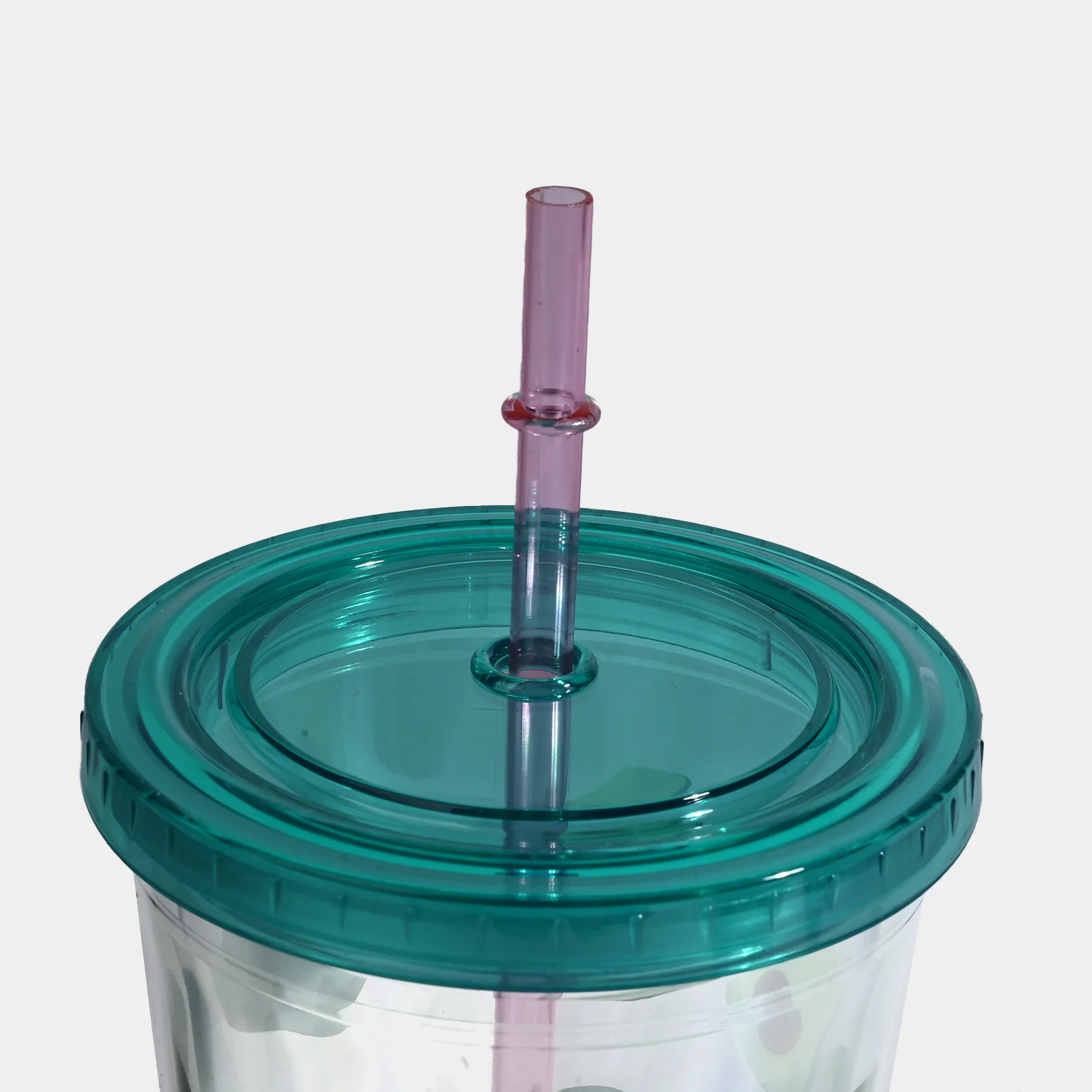 Acrylic Straw Mug/Cup | 450ML - Image 2