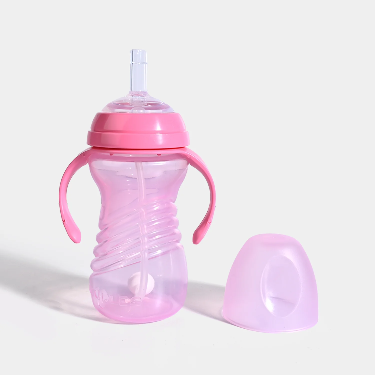 Active kids Straw cup 300ml with handle - Image 2