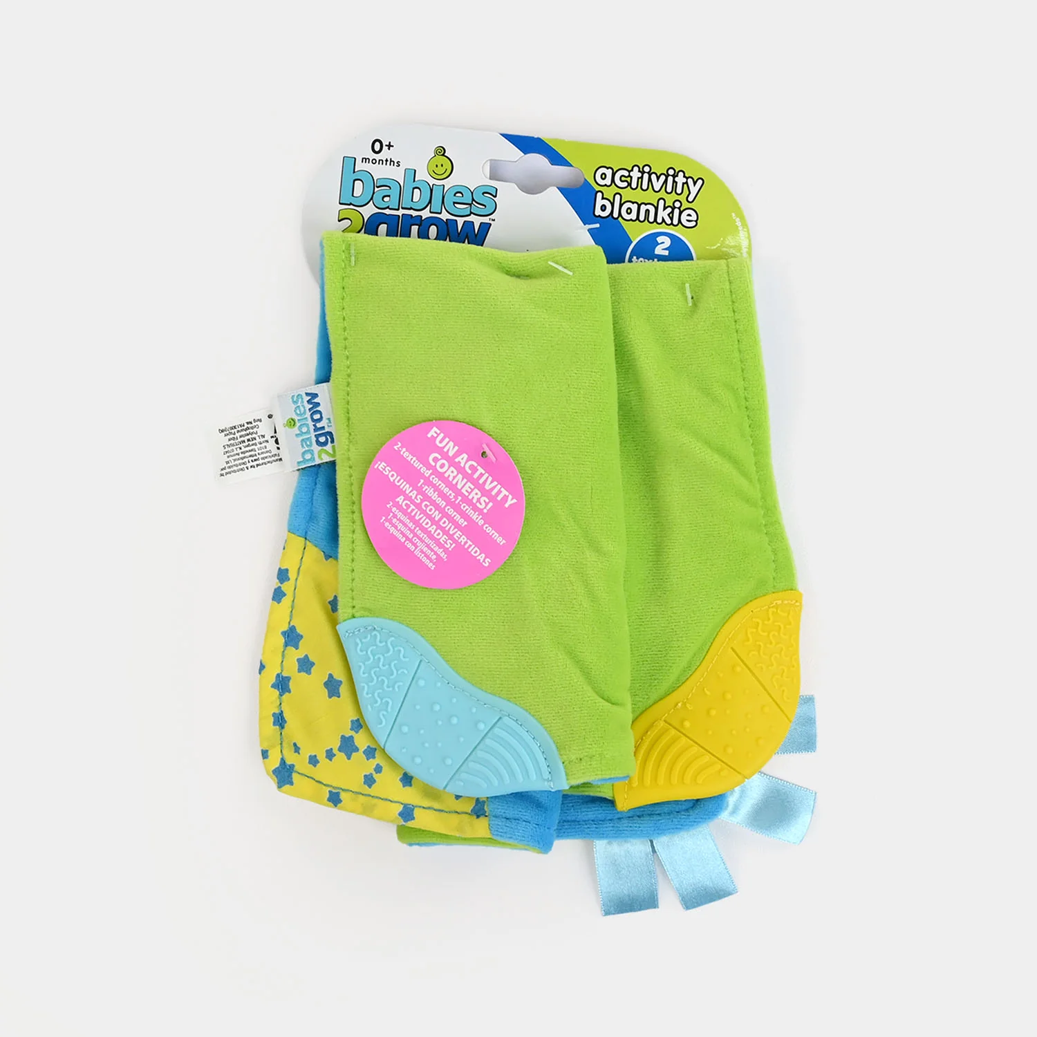 Comforting Activity Blanket - Green/Blue - Image 6