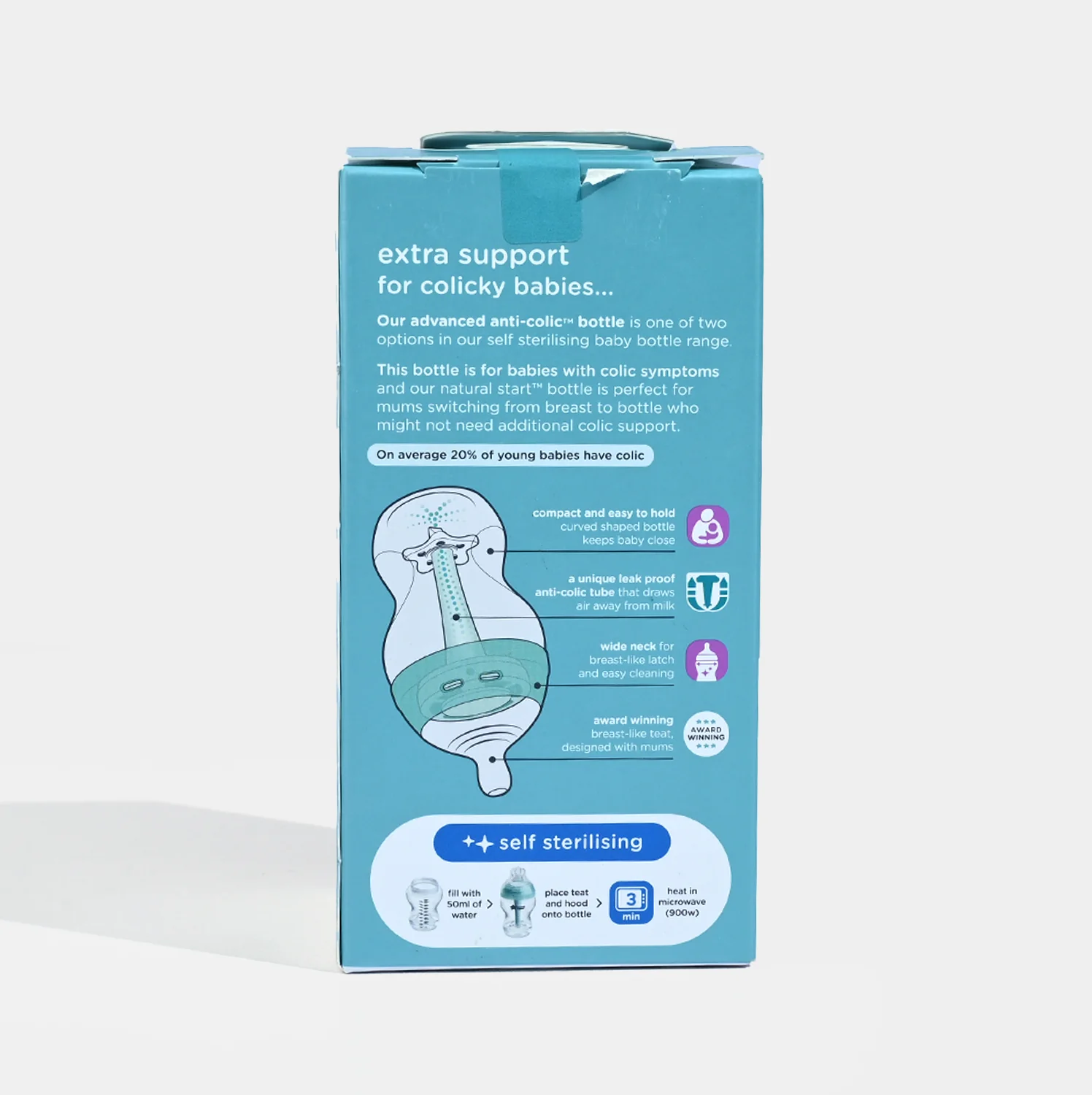 Adv Anti Colic Feeding Bottle 260ml - Image 5