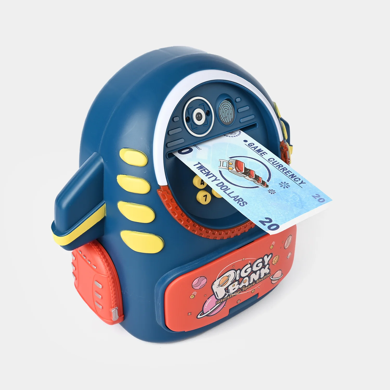 Electric Aerospace Money Bank with Light & Music Toy for Kids - Image 8