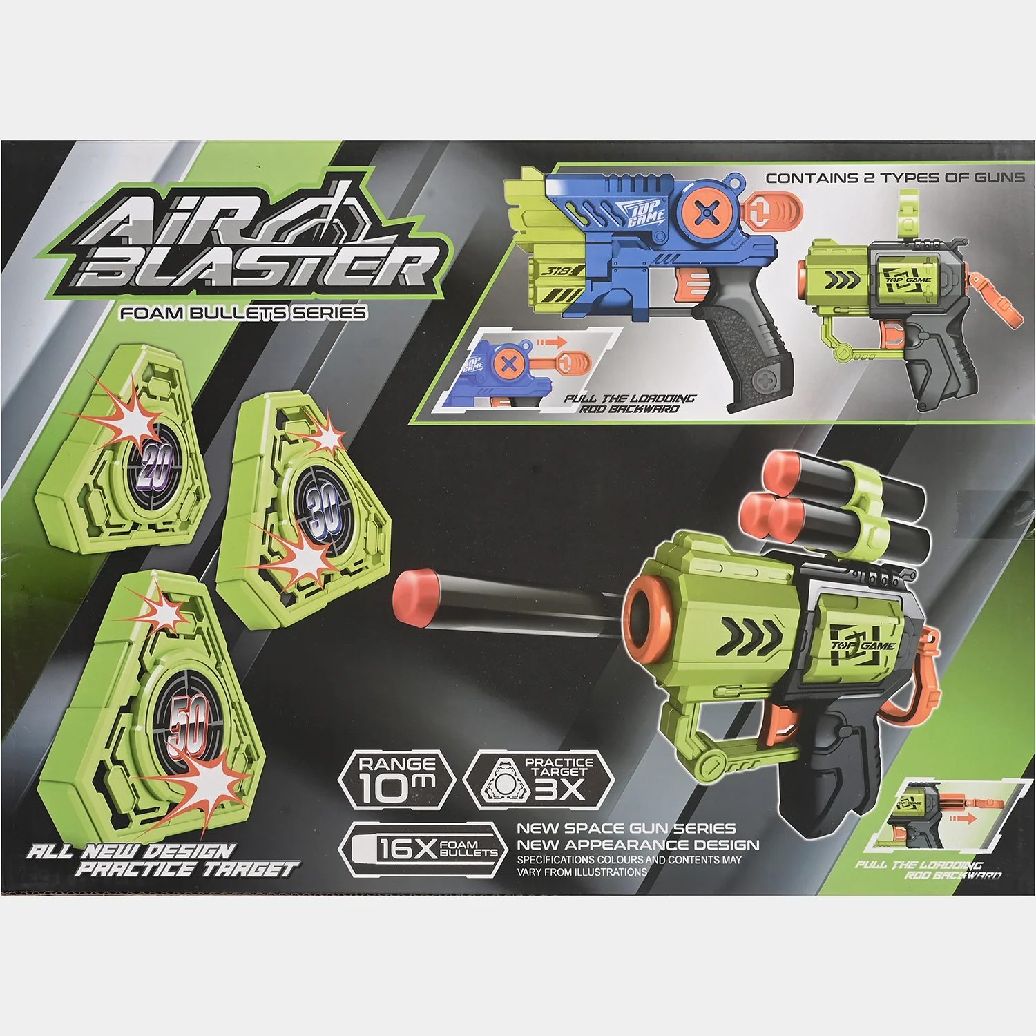 Air Blaster Foam Blaster Toy Set for Kids - Image 9