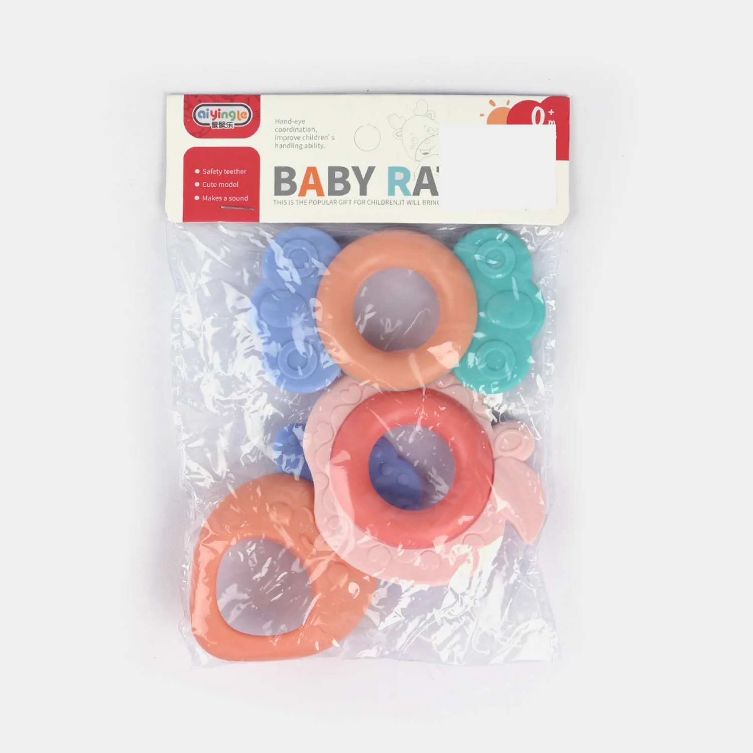 3PCs Rattle Toy Play Set For Kids - Image 3