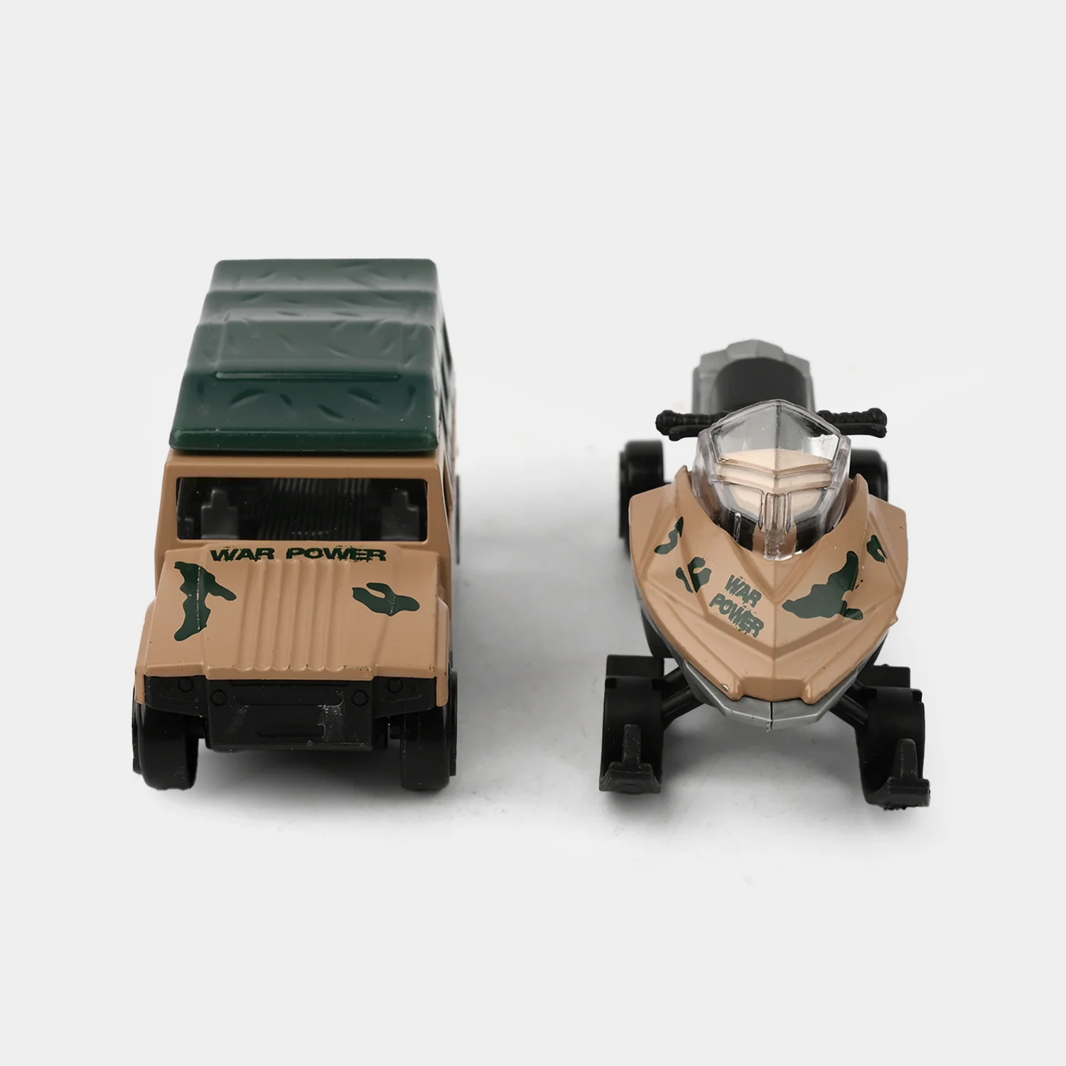 Mini Alloy Military Die-cast Vehicles Set 2Pcs - Image 4