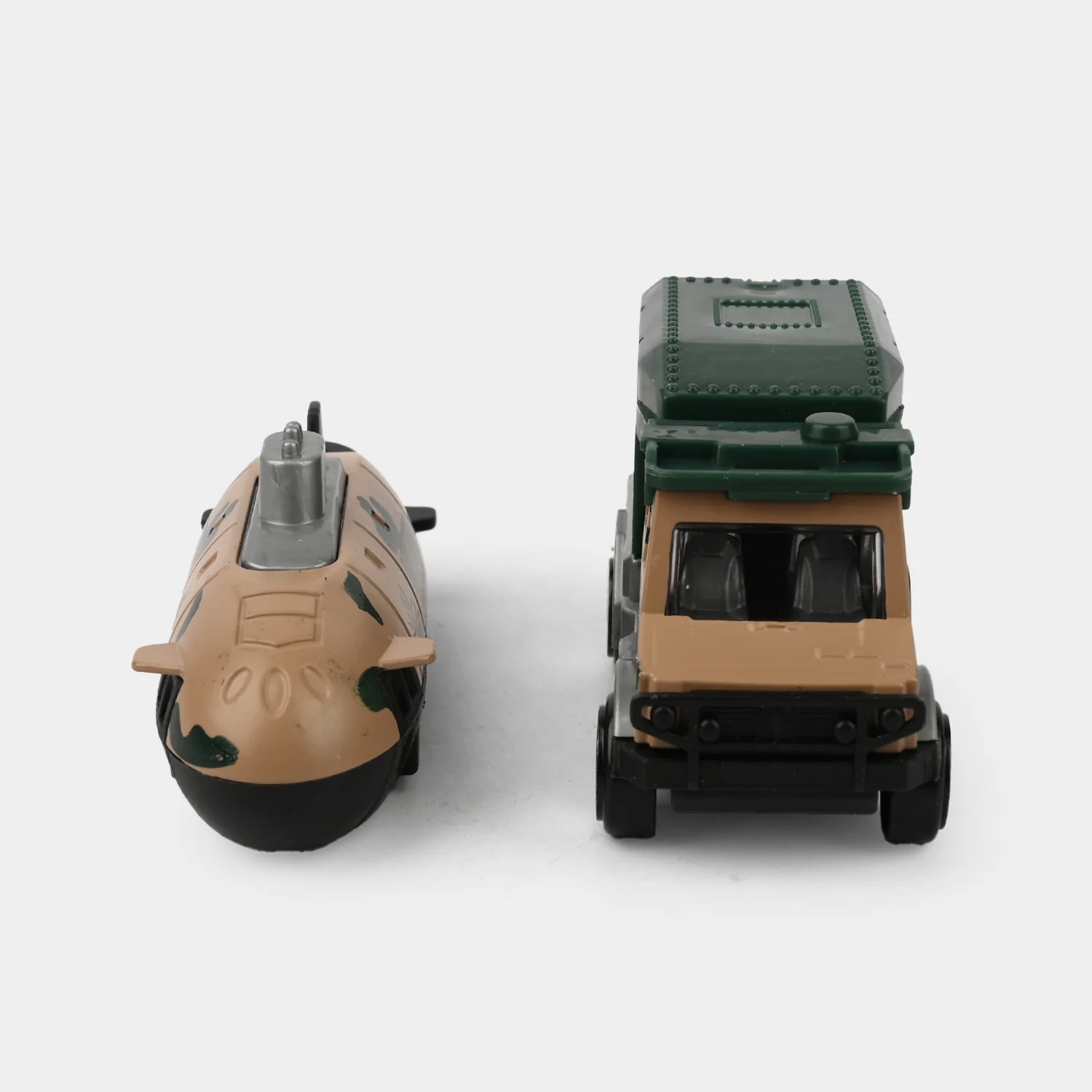 Mini Alloy Military Die-cast Vehicles Set 2Pcs - Image 4