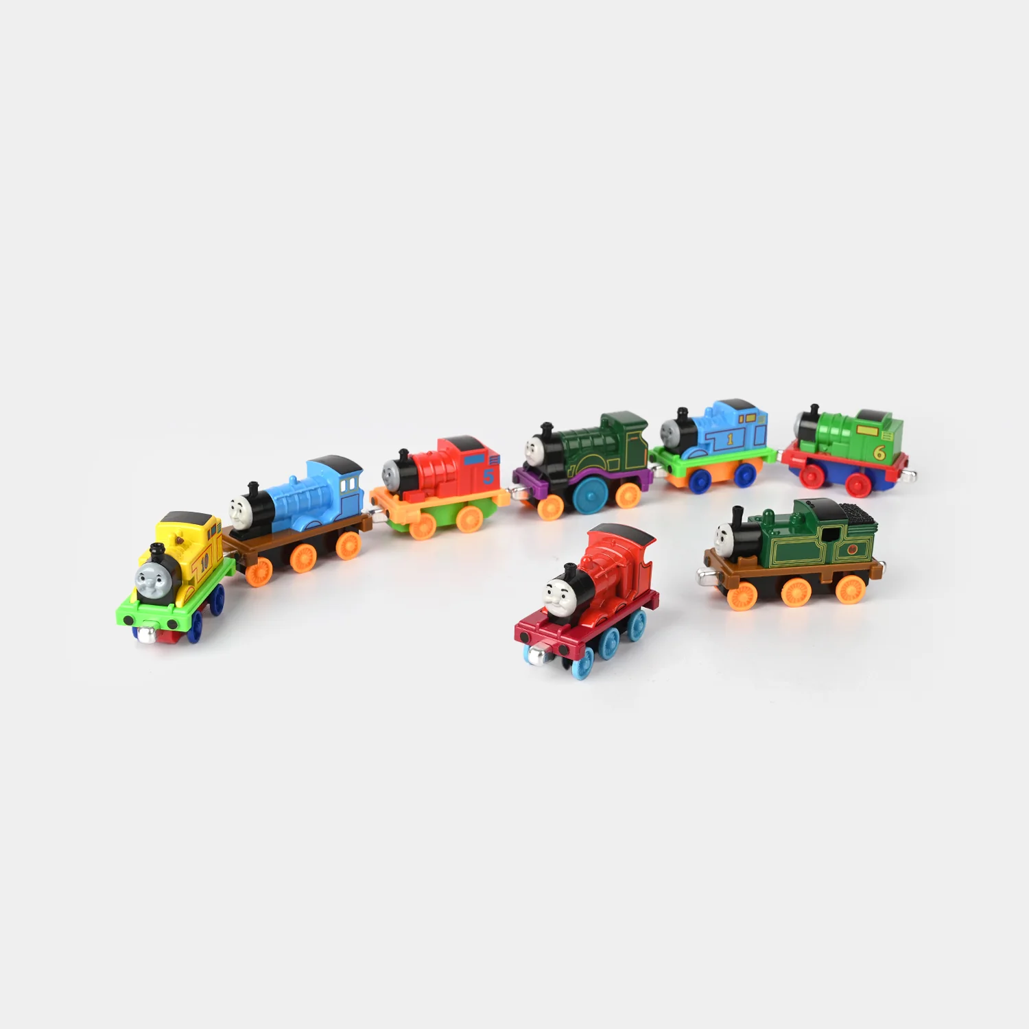 Alloy Pullback Magnetic Train