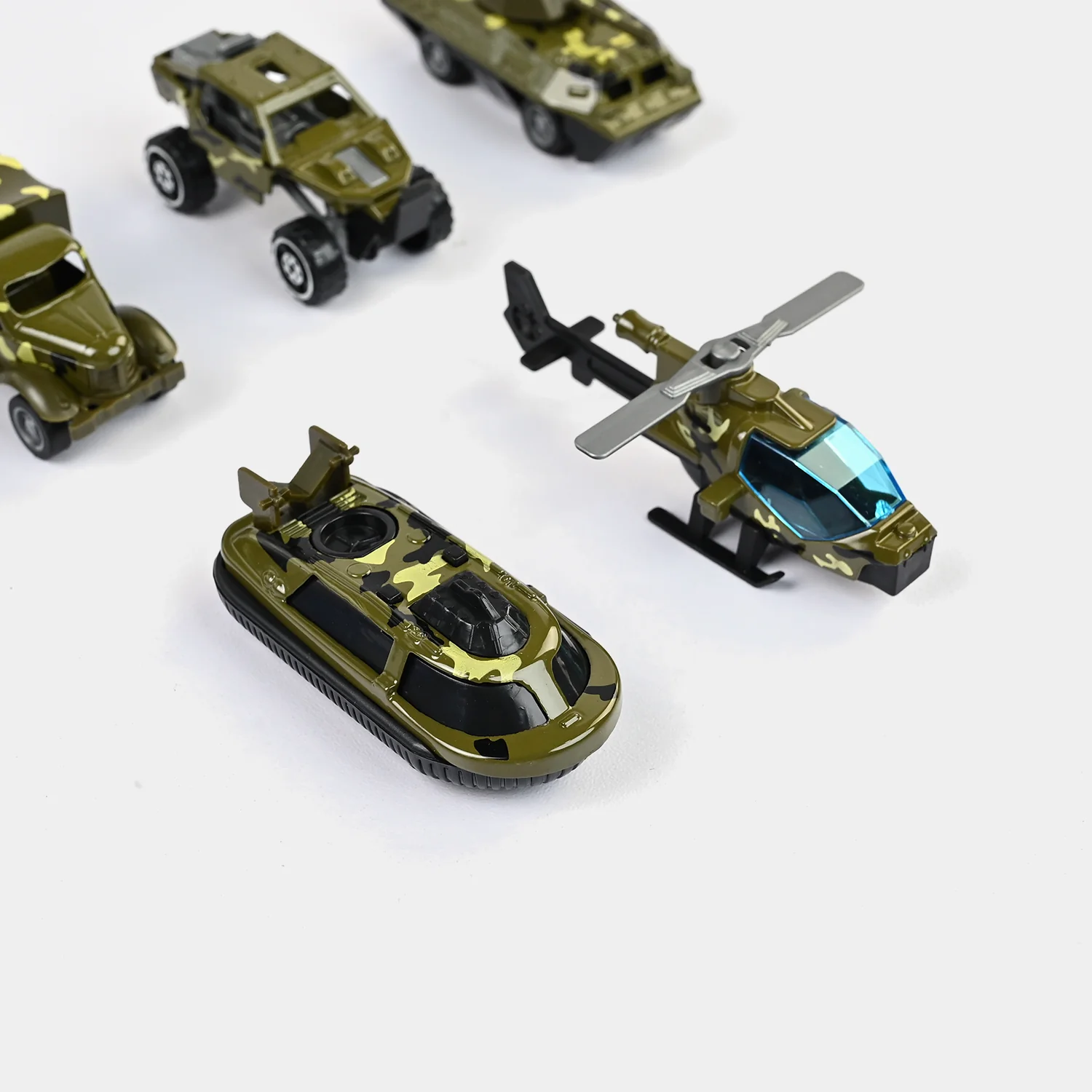 Alloy Slided Military Vehicles Set | Pack of 6 - Image 4