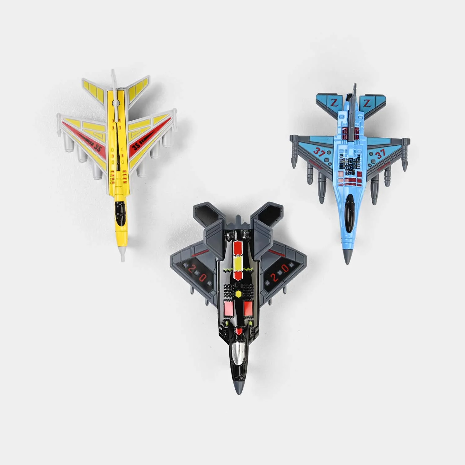 Alloy Slided Fighter Jet/Plane Set | Pack of 3 - Image 4