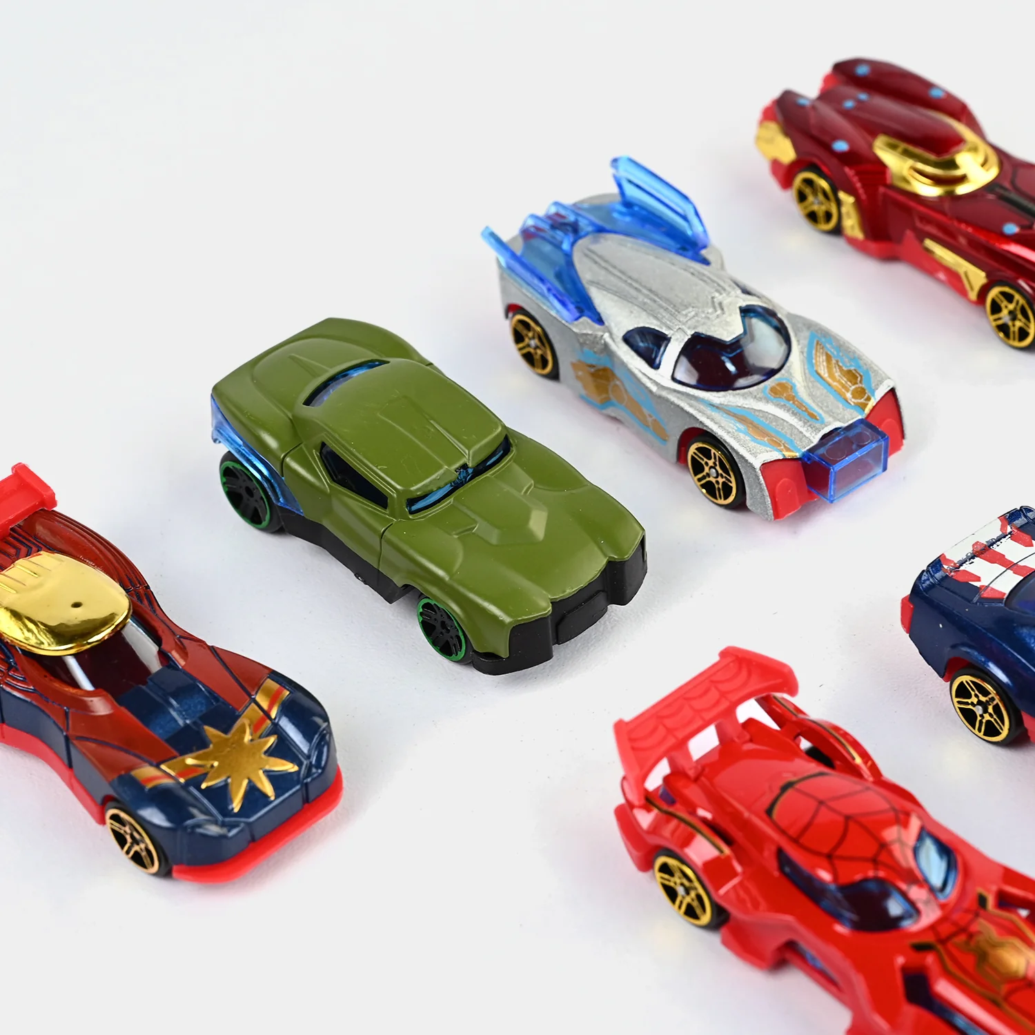 Alloy Slided Die-Cast Vehicles Set | Pack of 6 - Image 2