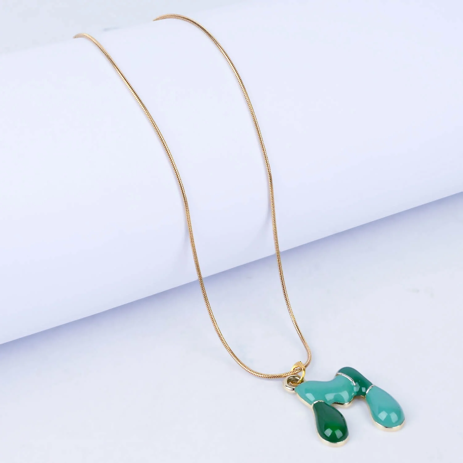 Trendy Alphabet Pendant Necklace for Girls