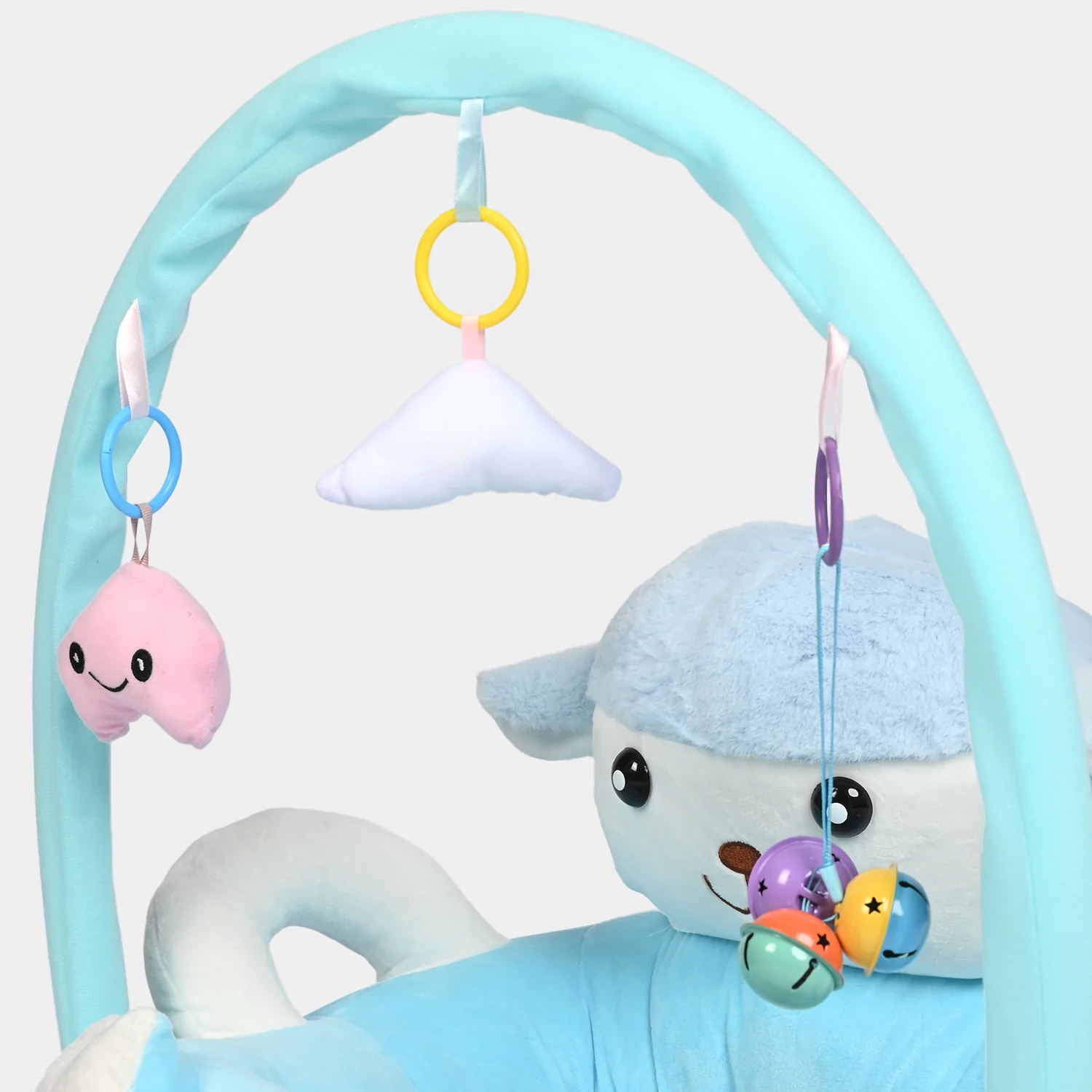 Cartoon Baby Floor Seat/Support Sofa Seat 6M+ |  544-Blue - Image 4
