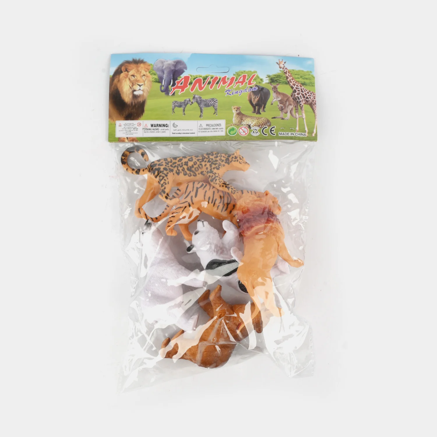 Wild Safari Animals 6PCs For Kids - Image 3