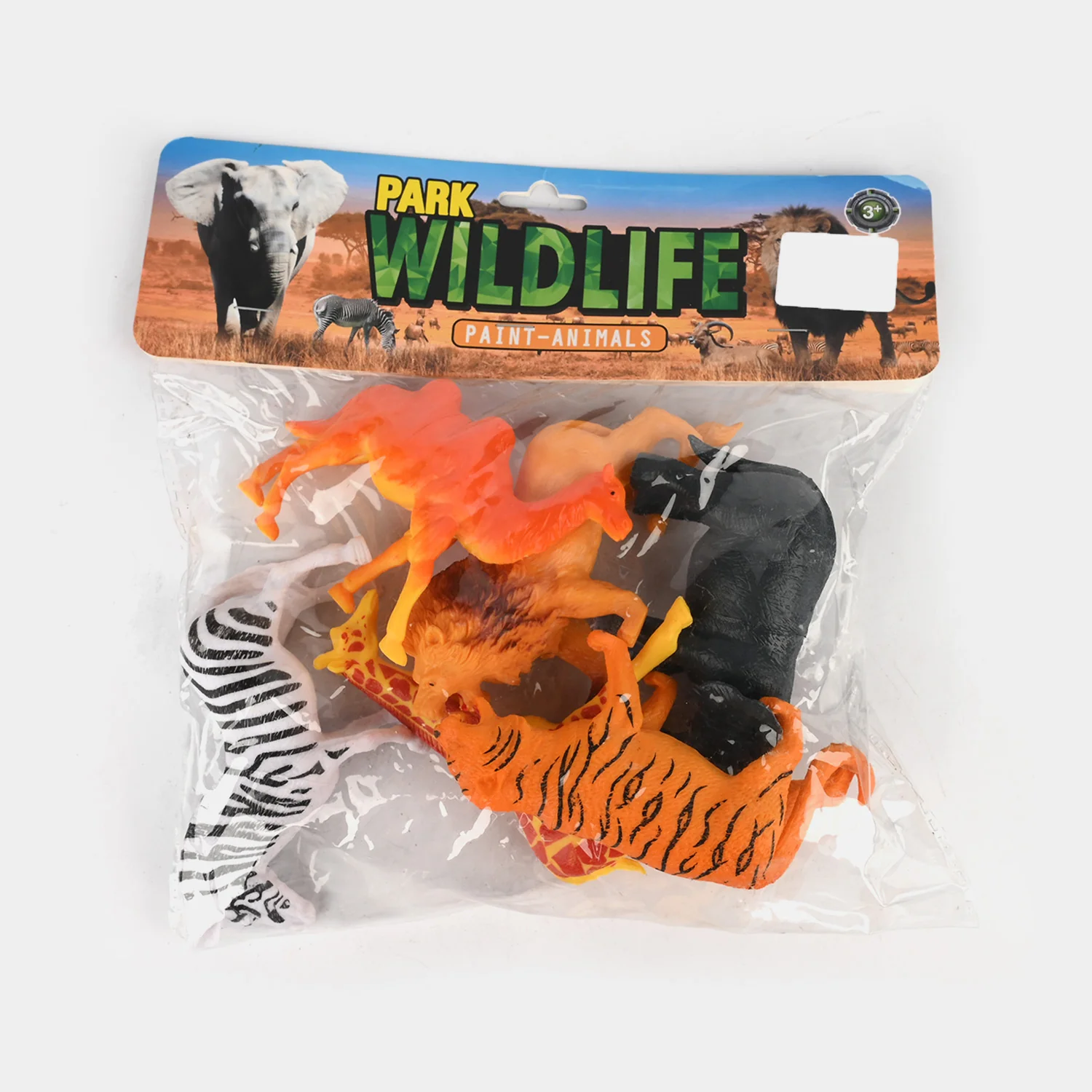 Wild Safari Animals 6PCs For Kids - Image 3