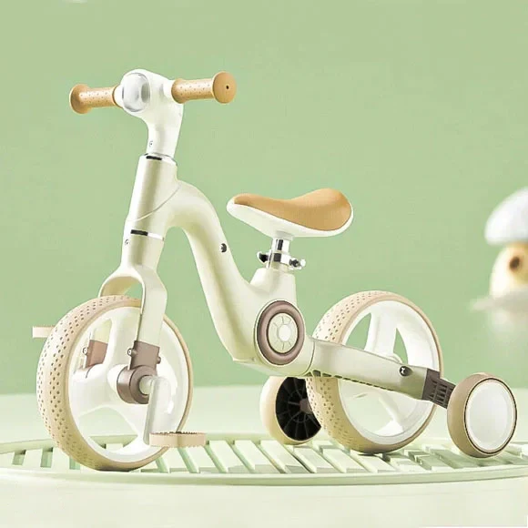 Anti-Rollover Sliding Tricycle Balance 3-Wheeler | 189 Green