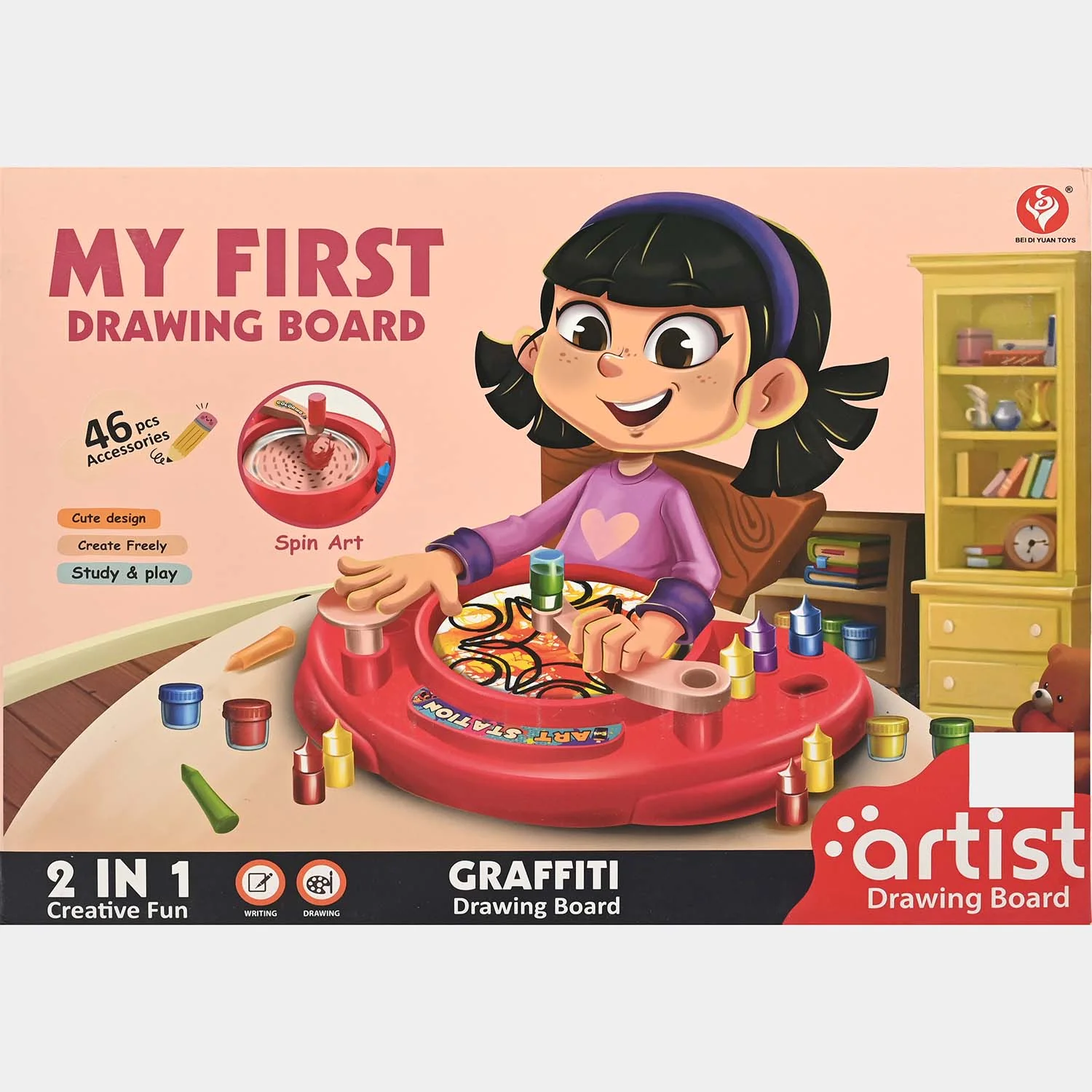 Art Graffiti Drawing Board For Kids - Image 7