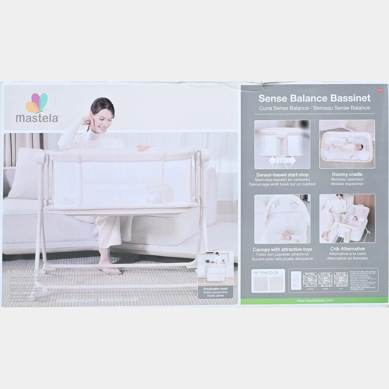Mastela Sense Balance Bassinet Swing | 3823 - Image 2