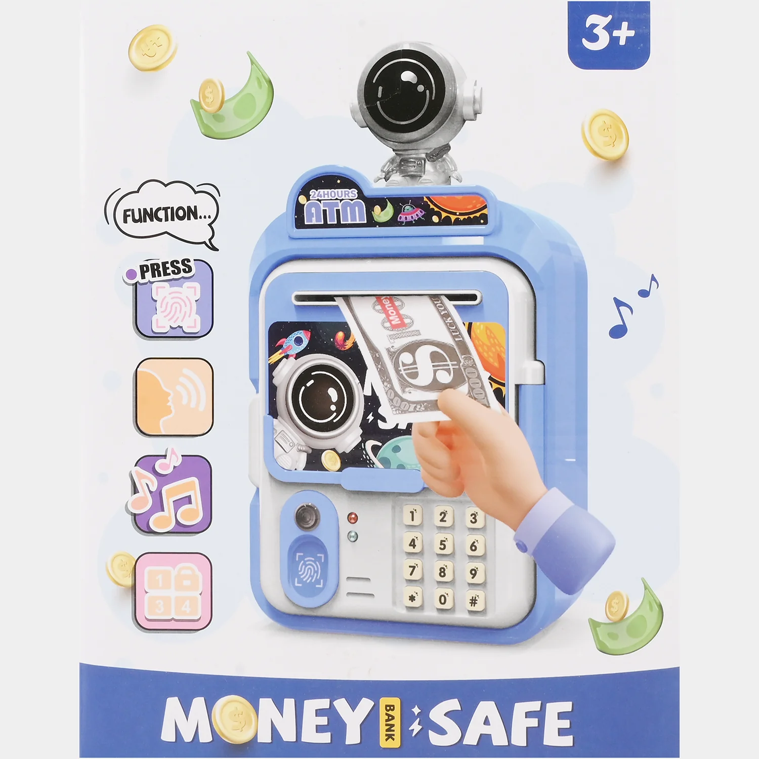 Money Safe Machine "Electric Lock" For Kids - Image 6