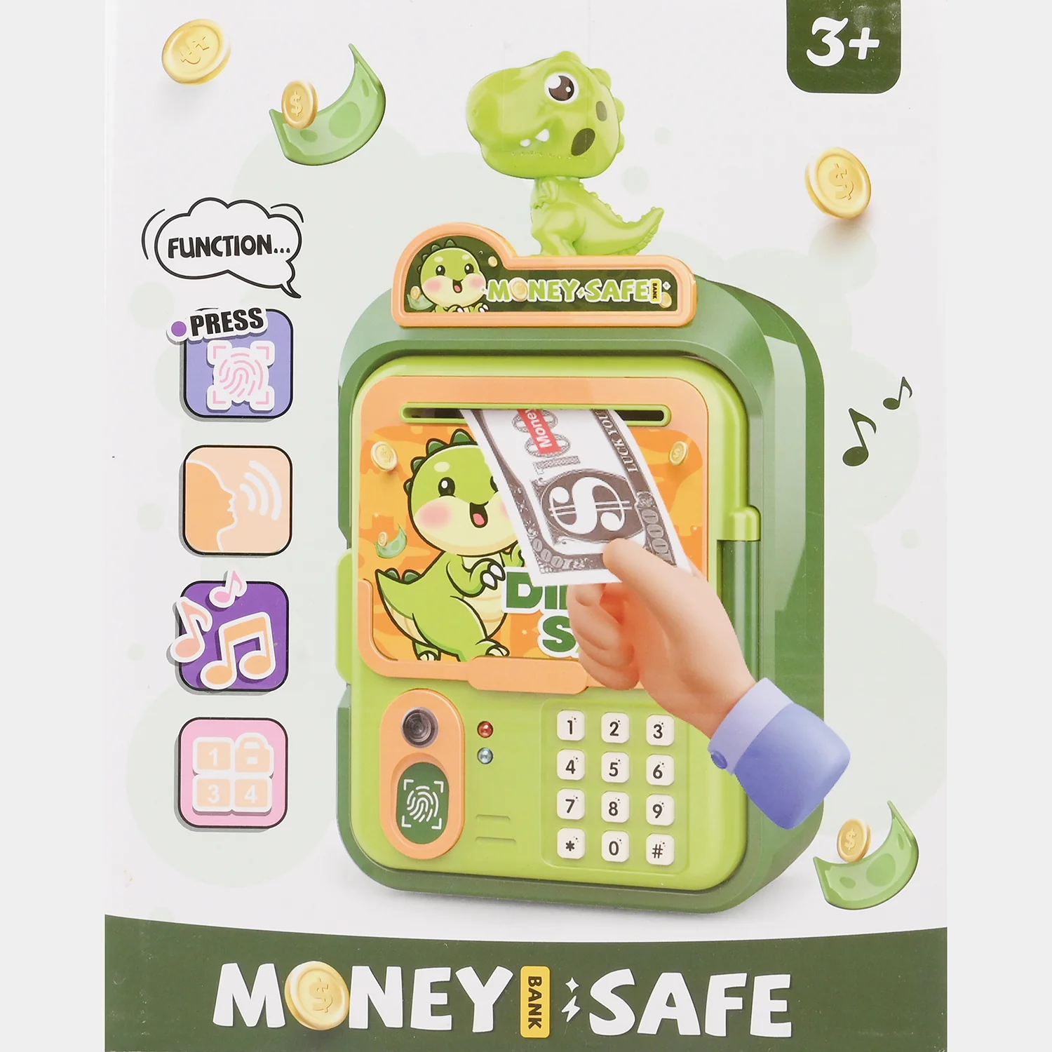 Money Safe Machine "Electric Lock" For Kids - Image 7