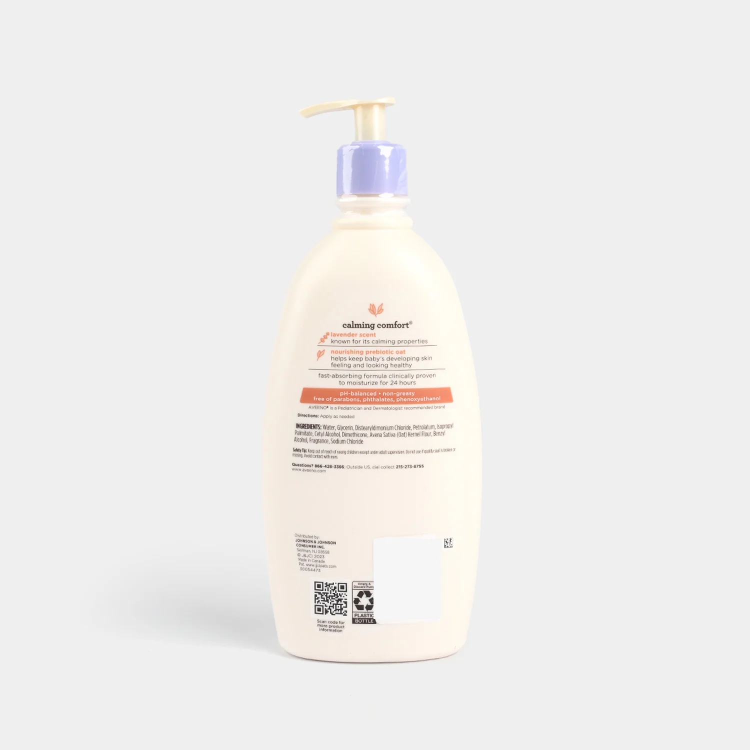 Aveeno Baby Claming Lotion 18Oz - Image 3