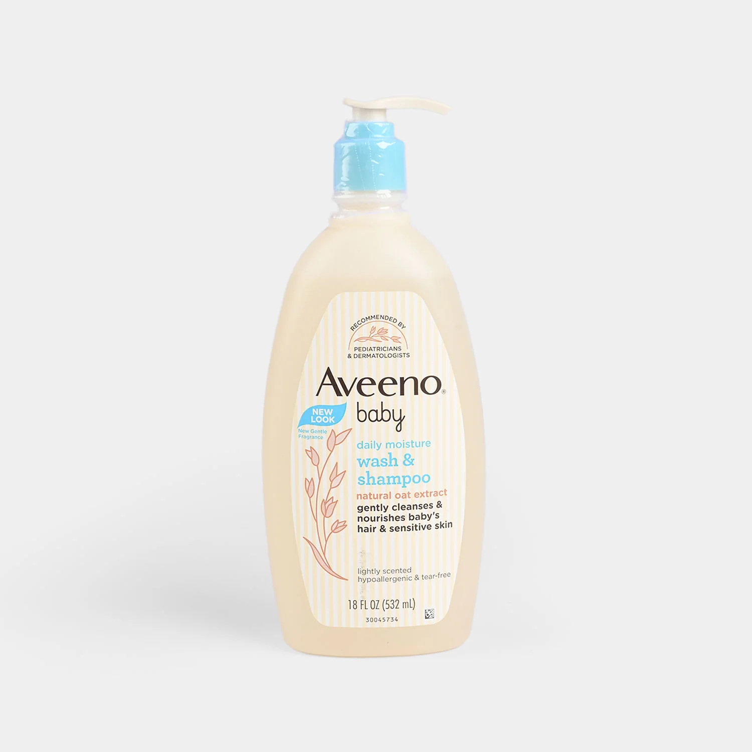 Aveeno Baby Wash & Shampoo 18OZ - Image 2