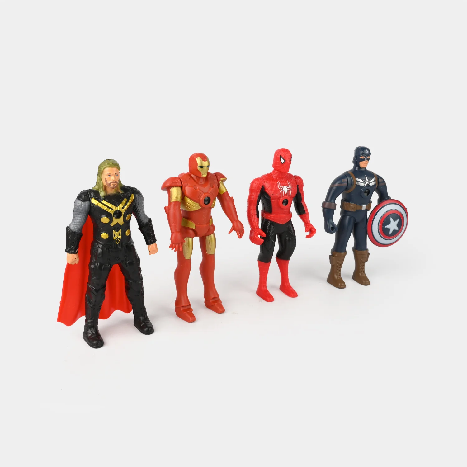 Action Figures Set with Light Projection | 8Pcs - Image 2