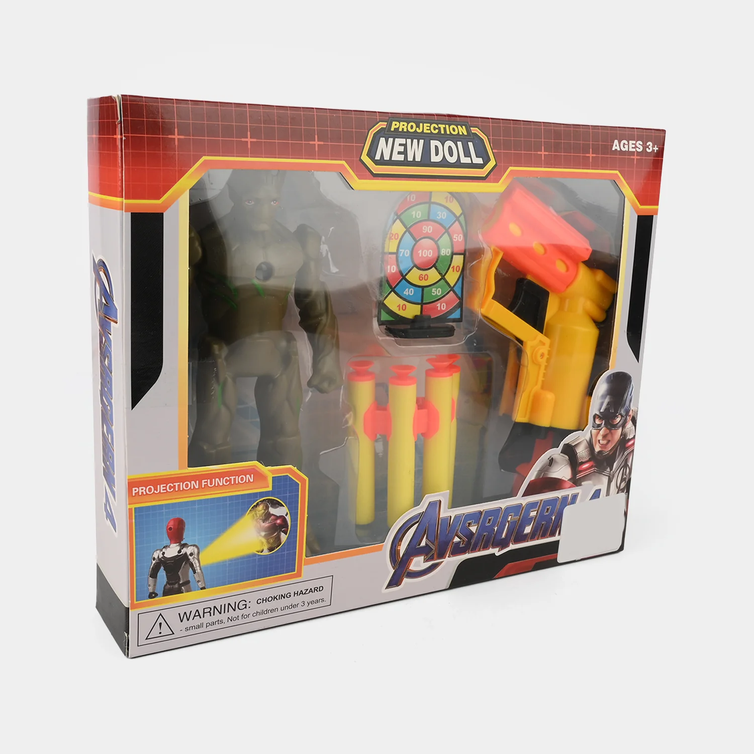 Action Figure Soft Bullet Blaster Play Set for Kids - Image 3