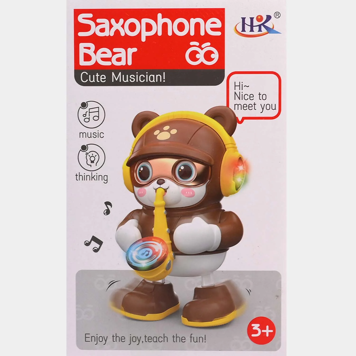 Bear Cute Musician – Musical Toy for Kids - Image 4