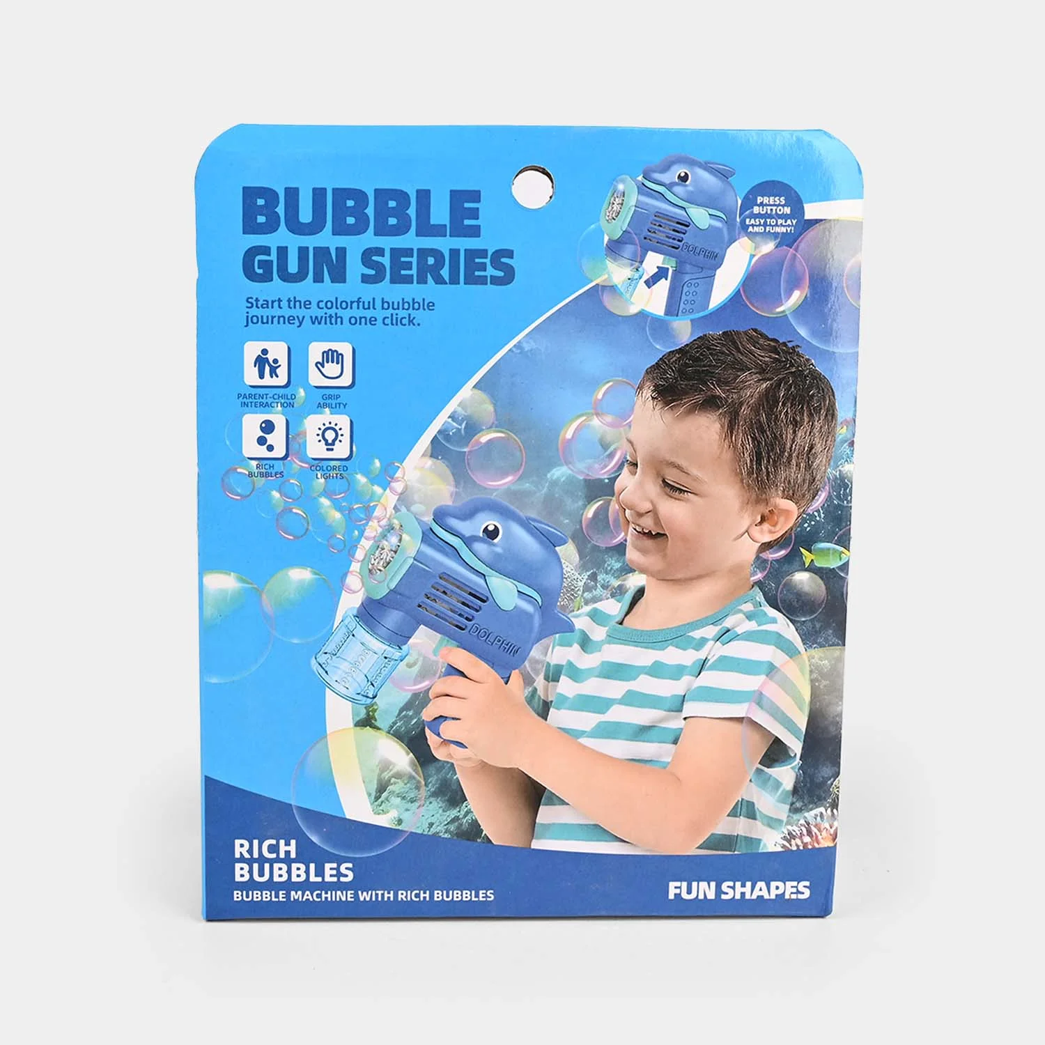 Electric Bubble Blaster With Light for Kids - Image 3