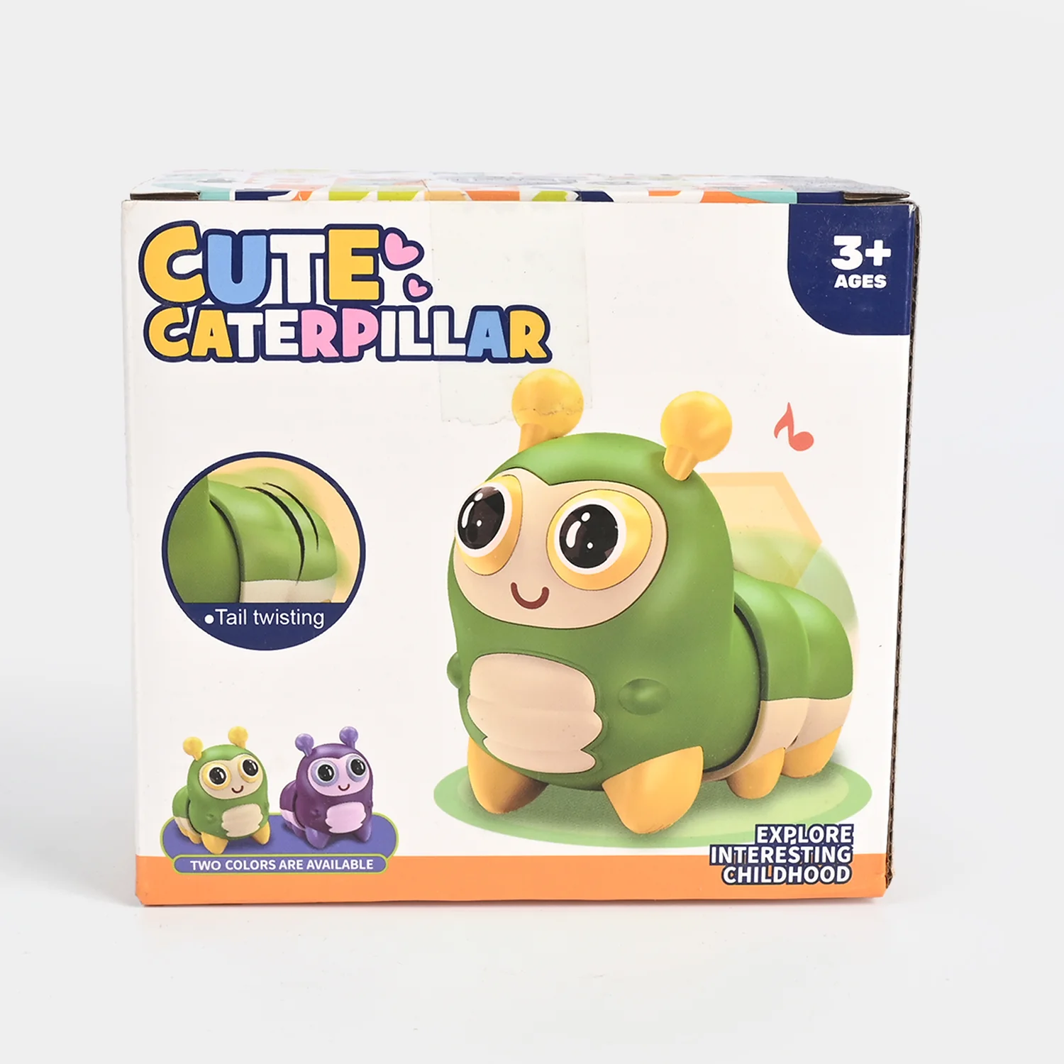 Cute Electric Caterpillar with Light & Music Toy - Image 6