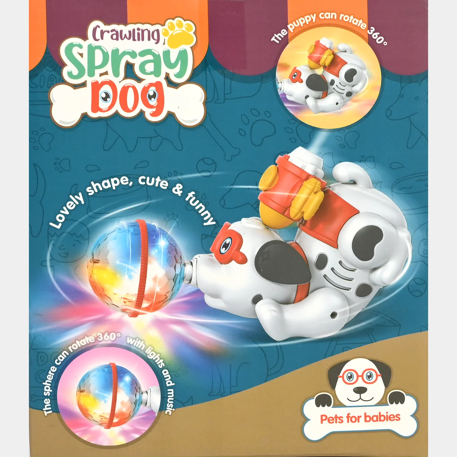 Universal Crawling Dog with Light & Music Toy for Kids - Image 6