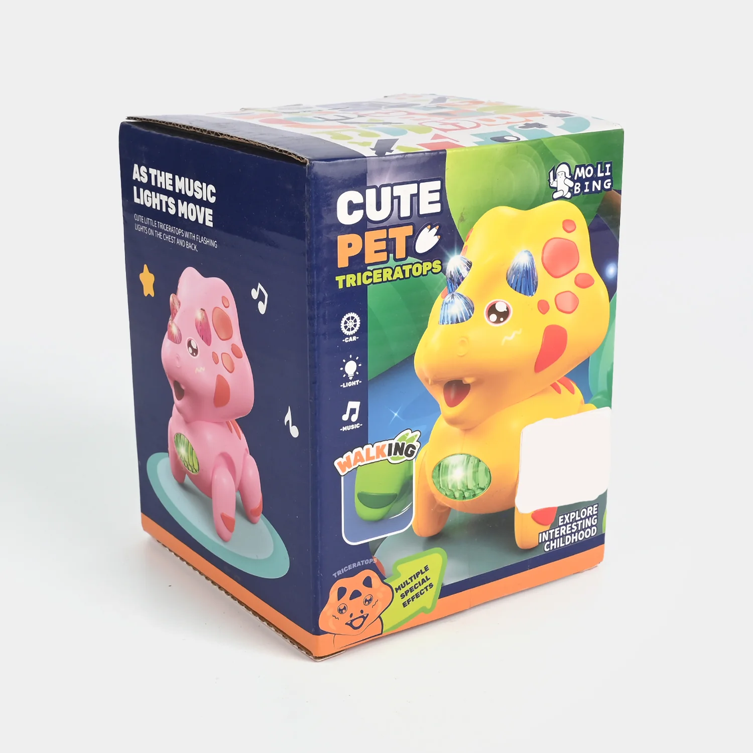 Cute Electric Dino with Light & Music Toy - Image 3