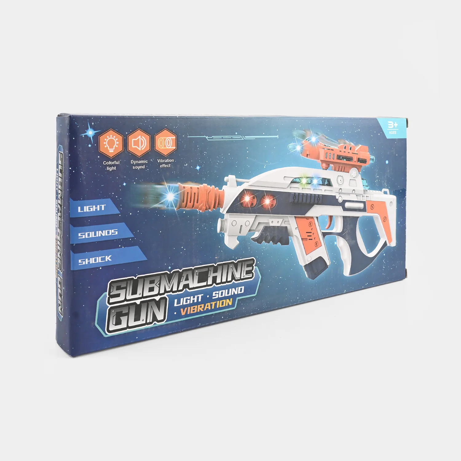 Submachine Blaster Toy – Light, Sound & Vibration Effects - Image 3