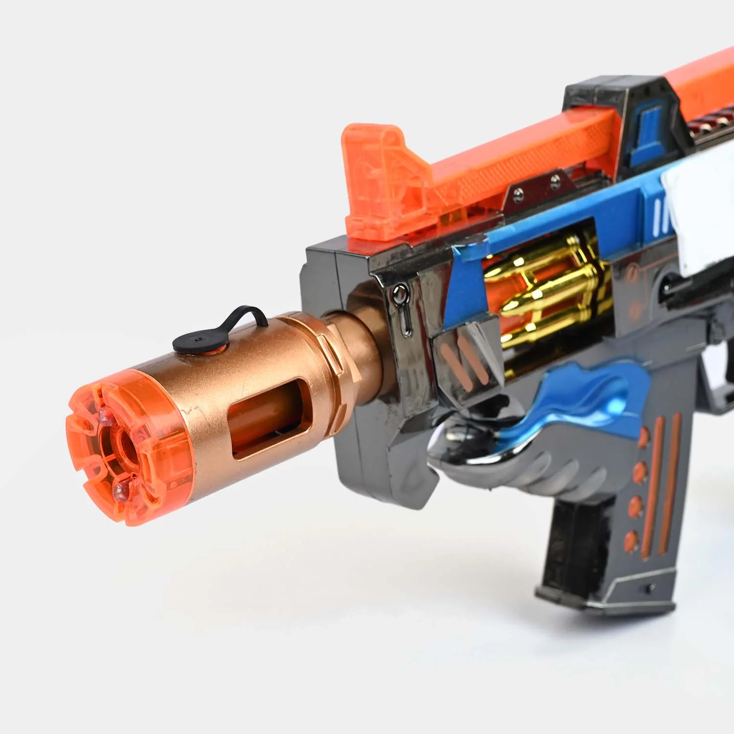 Blaster Toy Light, Sound & Spray – 360° Rotating Barrel - Image 2
