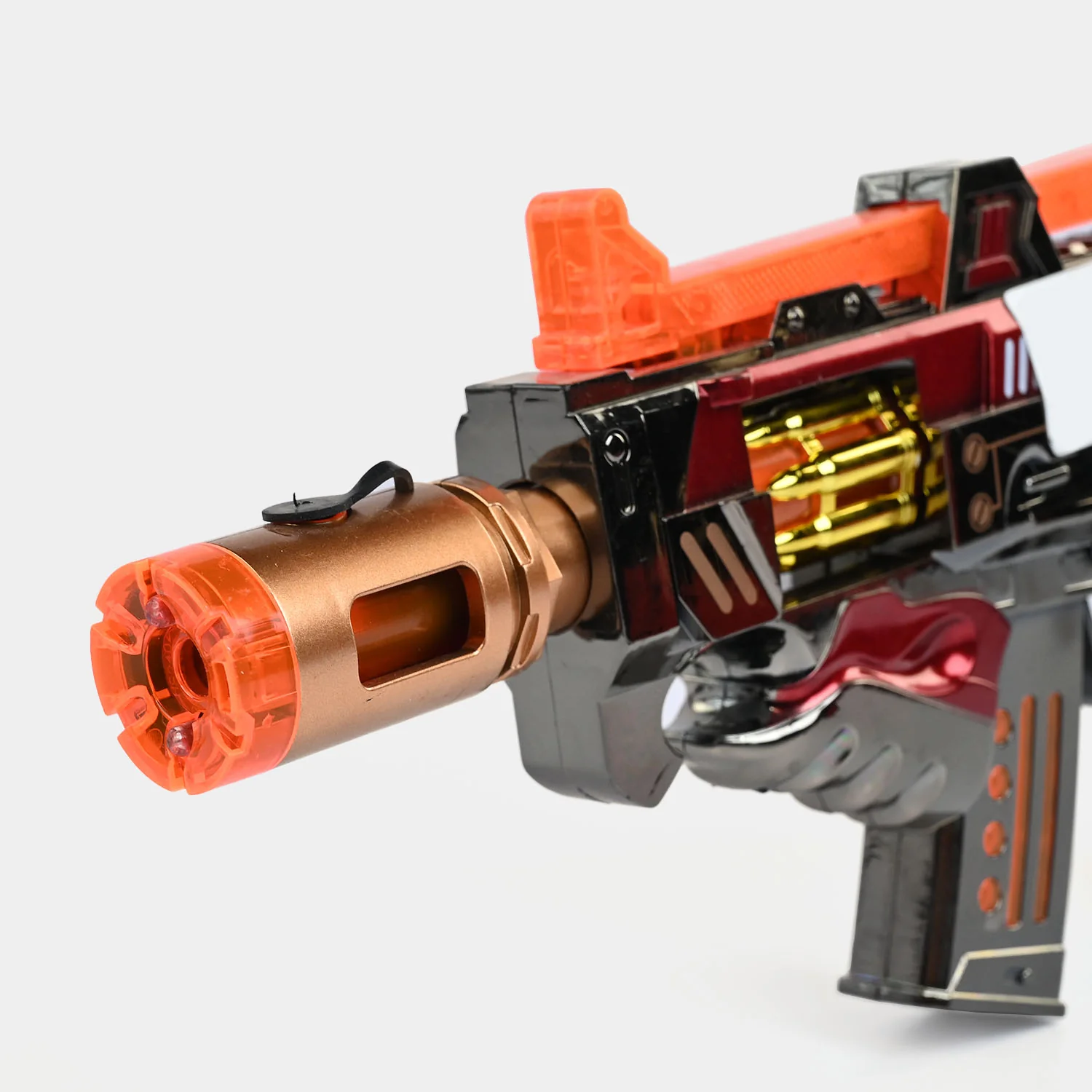 Blaster Toy Light, Sound & Spray – 360° Rotating Barrel - Image 2