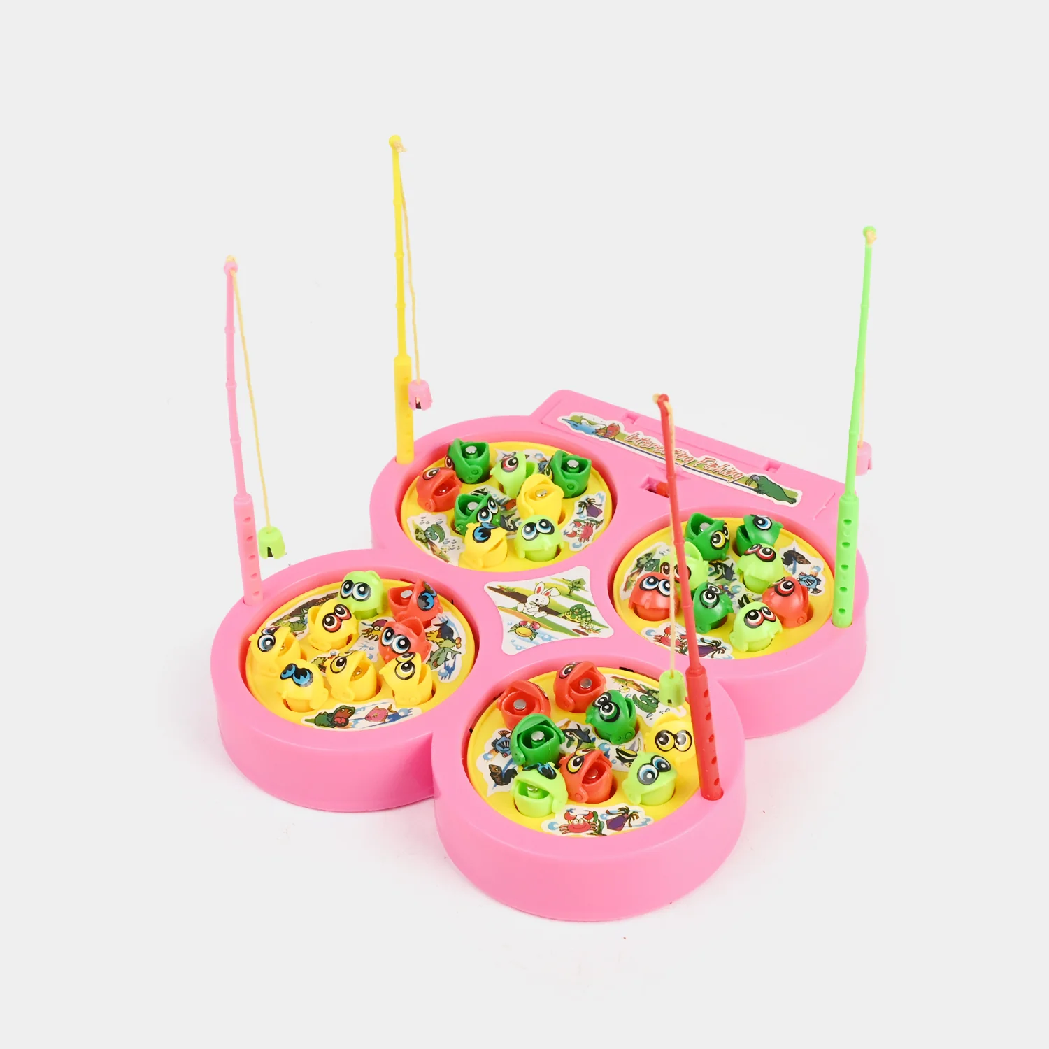 Electric Musical Fishing Game Play Set for Kids