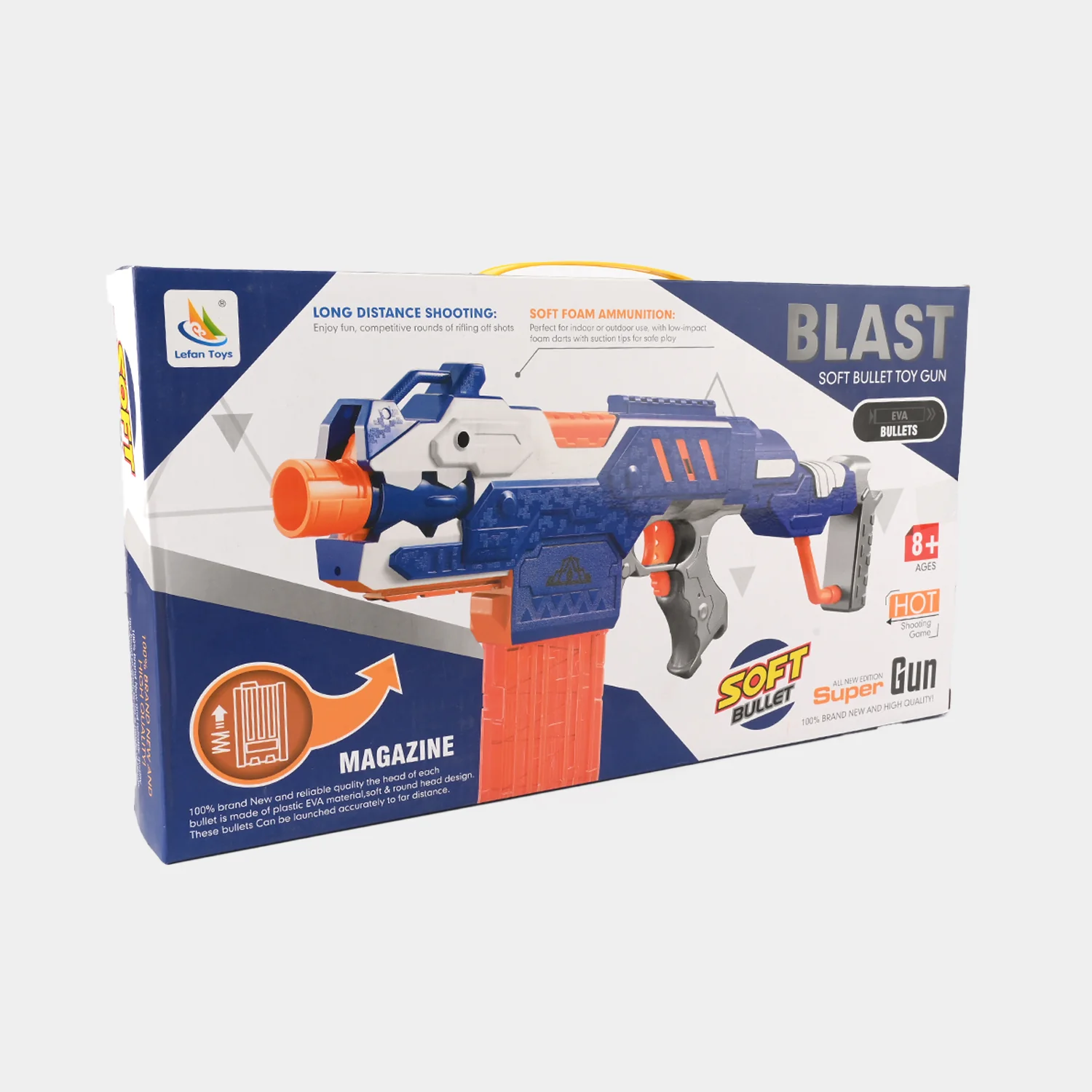 Action Packed Soft Dart Blaster Toy for Kids - Image 3