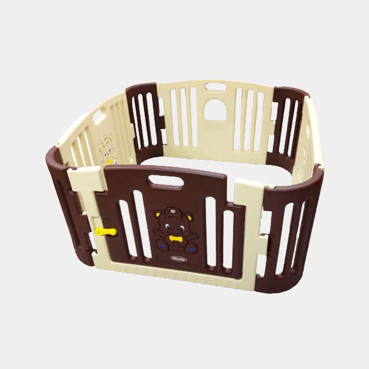Baby Bear Zone With Enclosed Play Area - Brown - Image 2