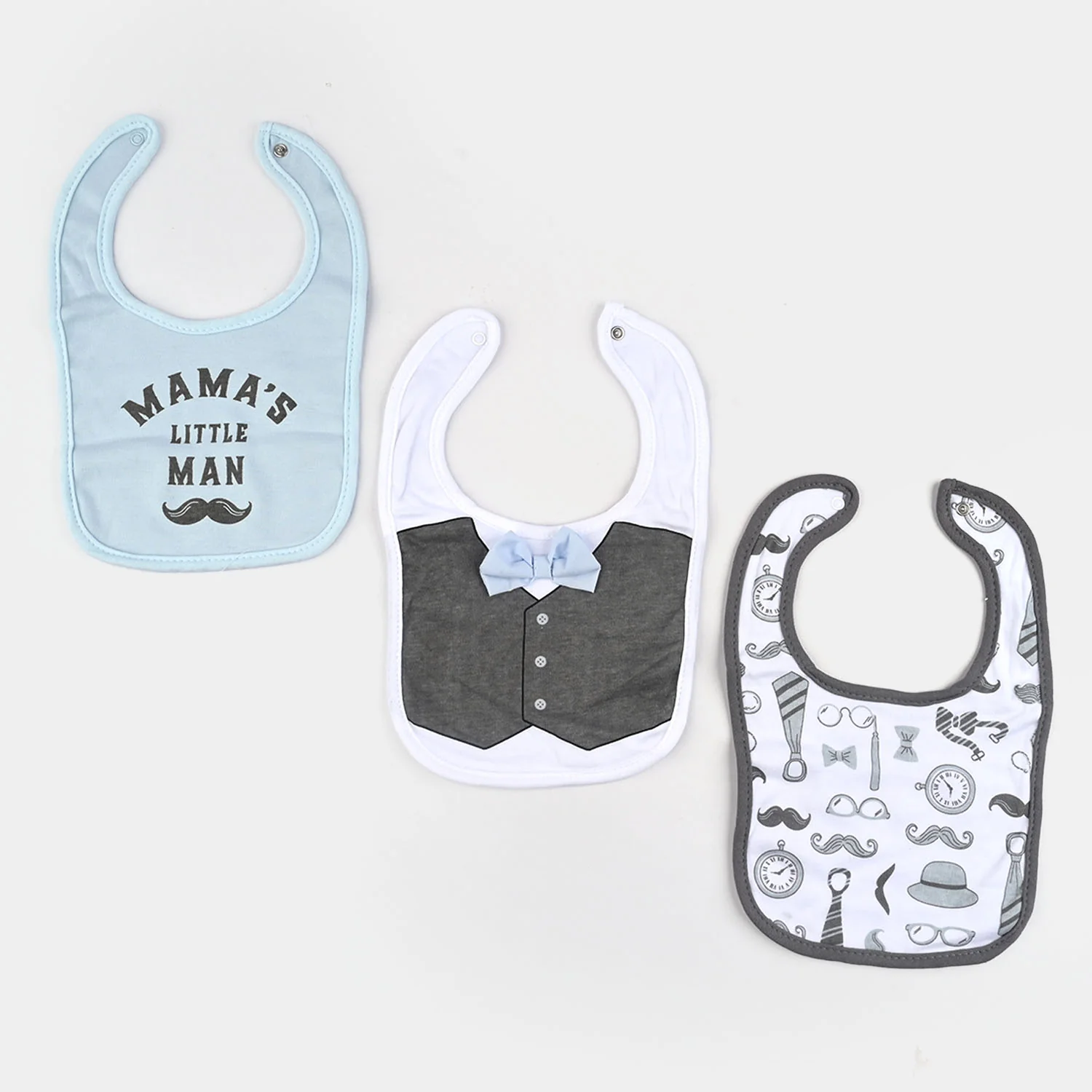 Baby Bibs & Booties Set | 3 Pcs - Image 4