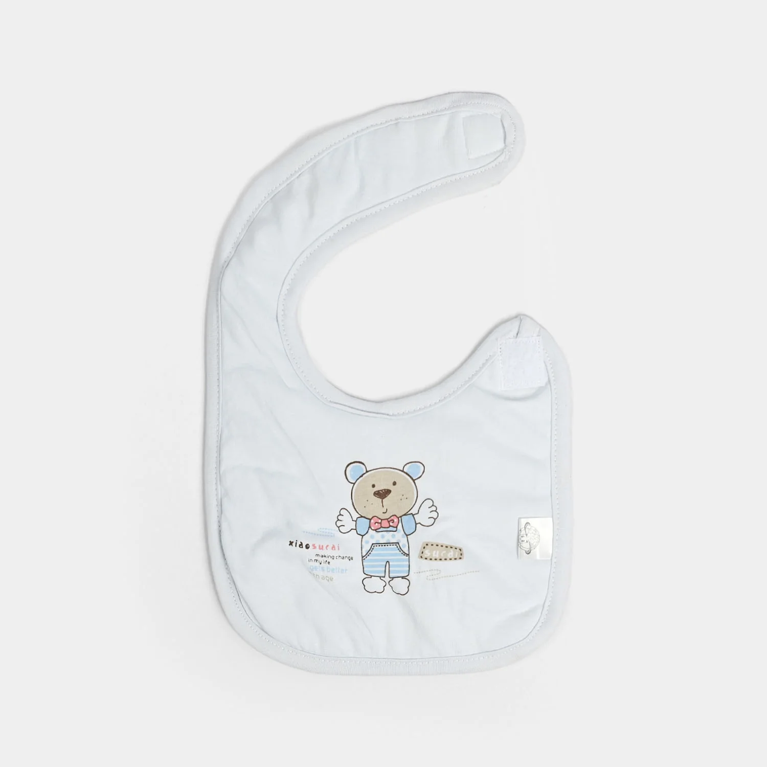Adorable Bear Cotton Baby Bibs – 3-Pack - Image 4