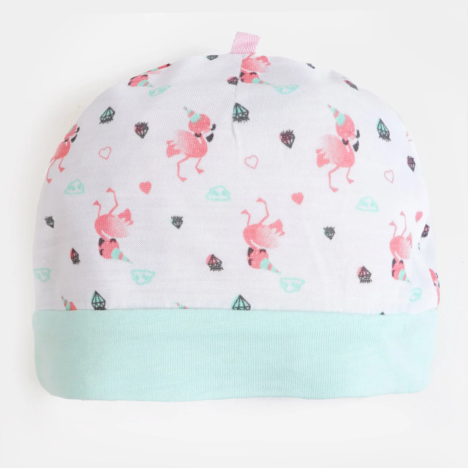 Baby Cap/Hat 0-6M+ | Flamingo - Image 3