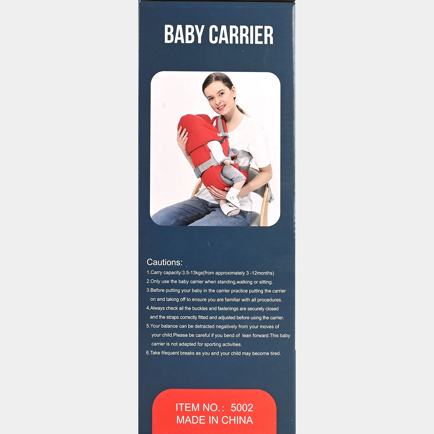 Baby Carrier (3.5–13 kg | 3–12 Months) - Image 4