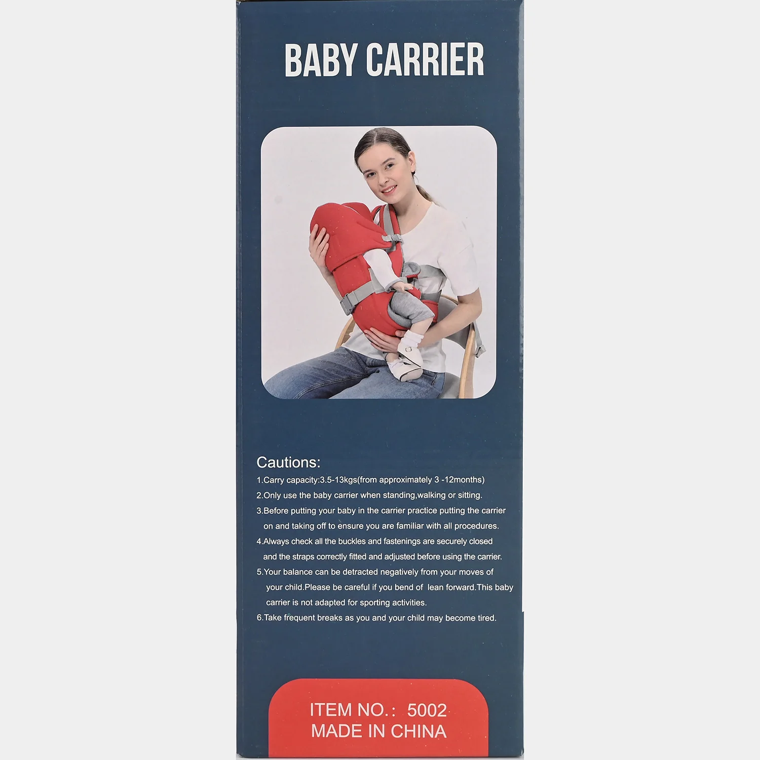 Baby Carrier (3.5–13 kg | 3–12 Months) - Image 4