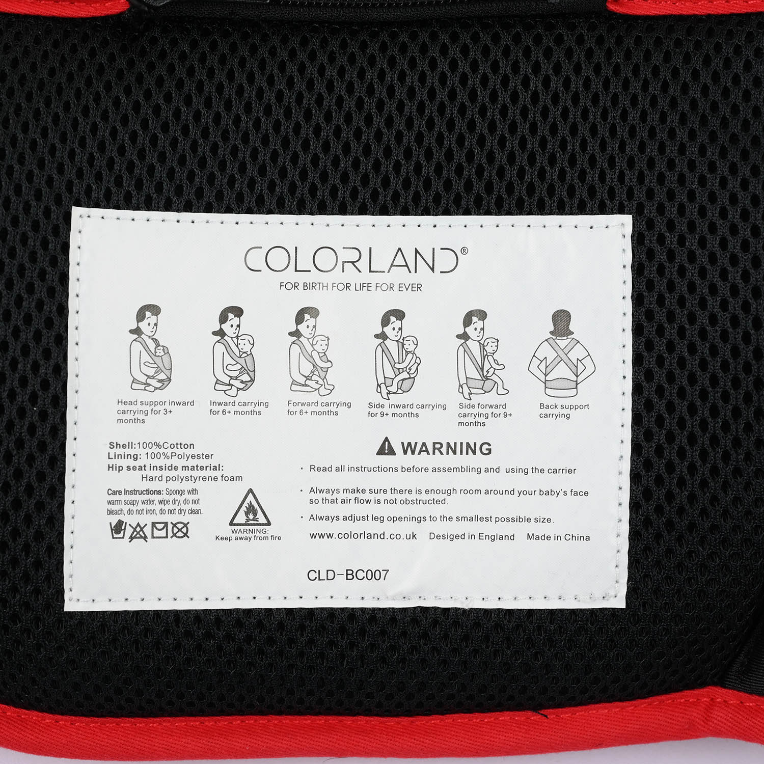 Baby Carrier (3.5–13 kg | 3–12 Months) - Image 8