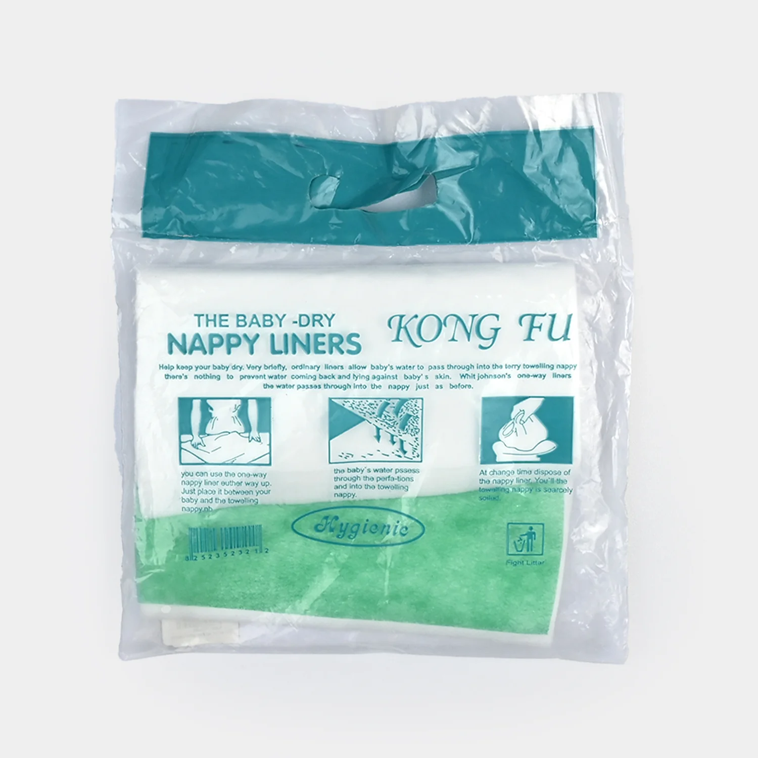 BABY-DRY NAPPY LINERS – 100 Pieces - Image 2