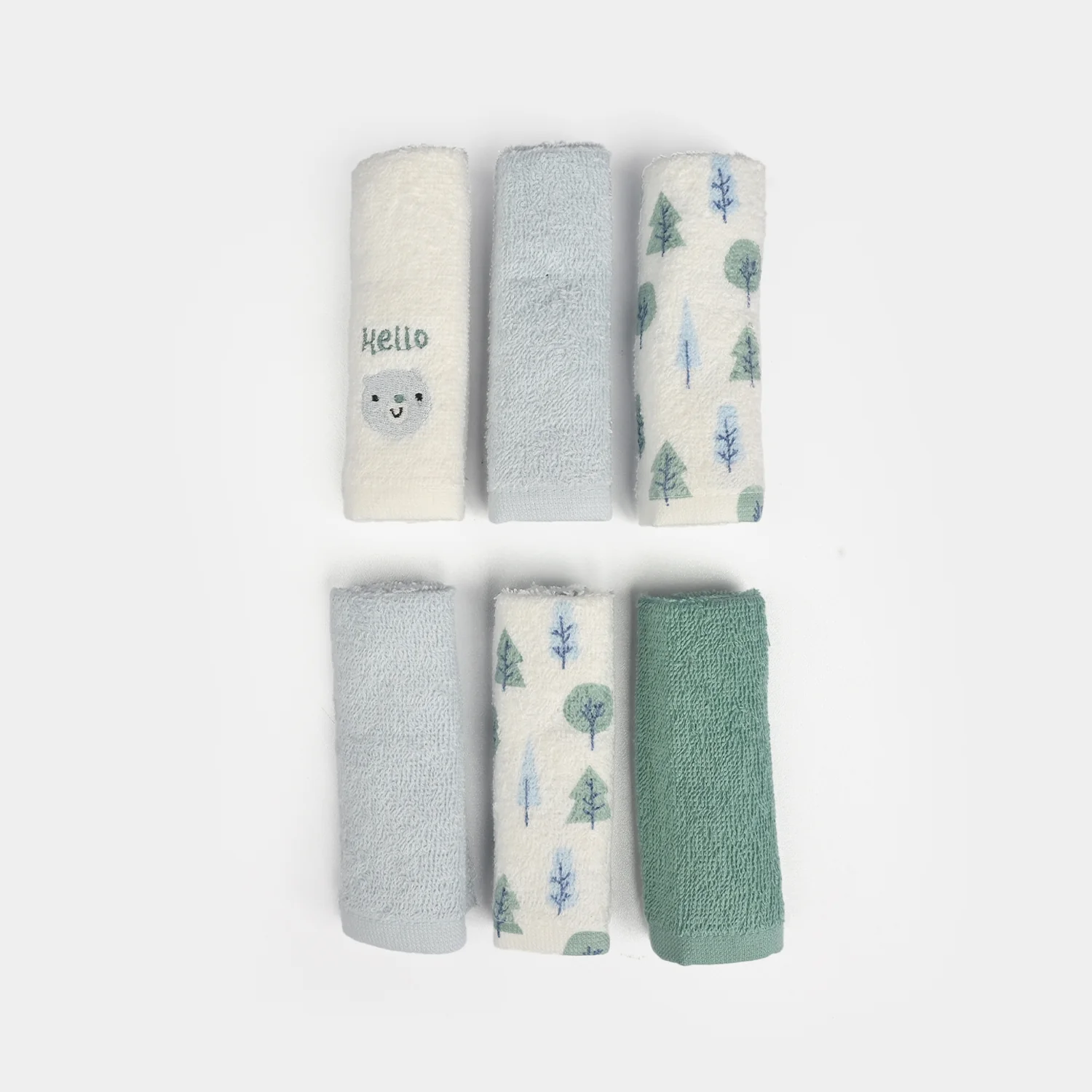 Baby Face Towel of 6 - Image 2