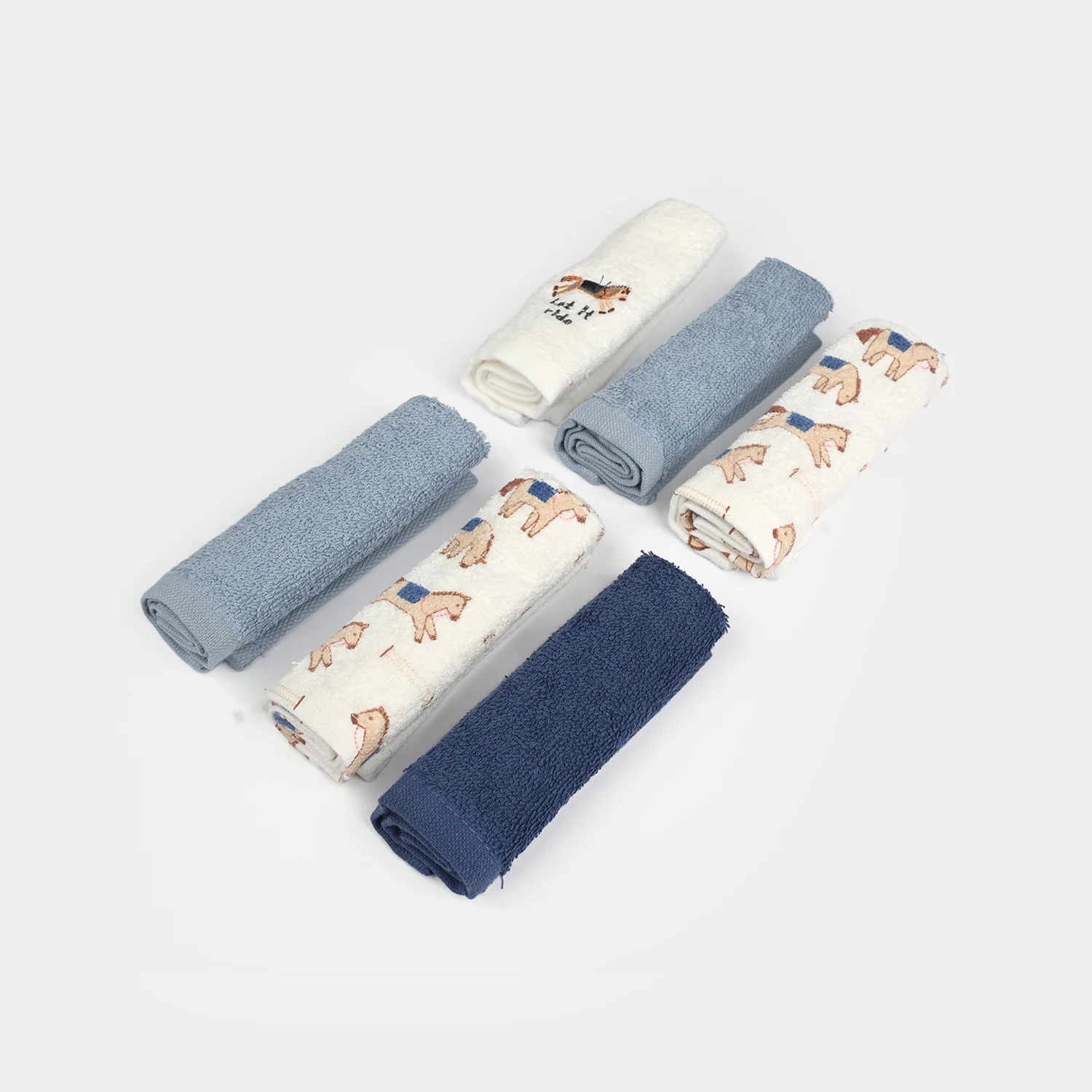 Baby Face Towel of 6