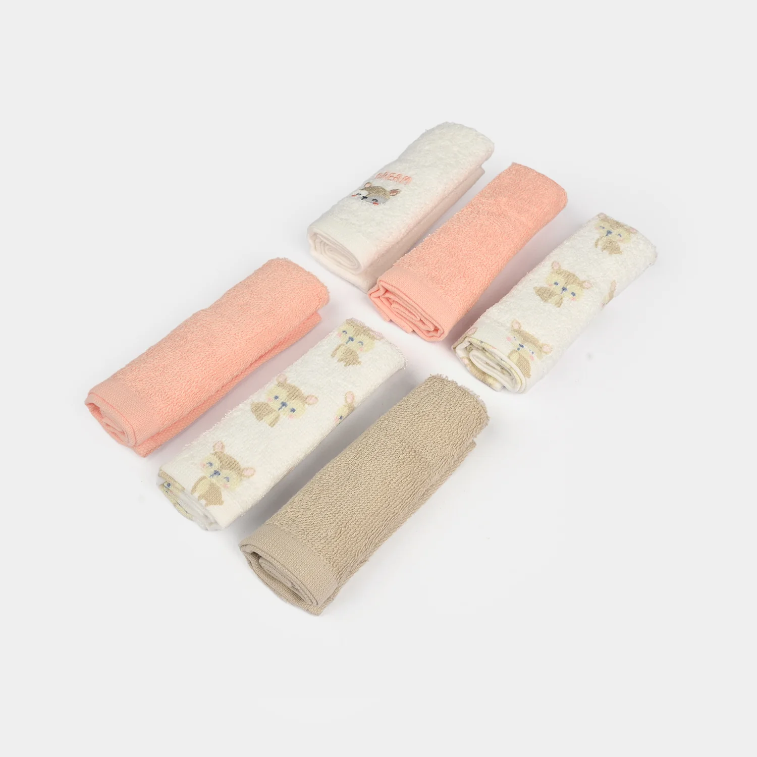 Baby Face Towel of 6