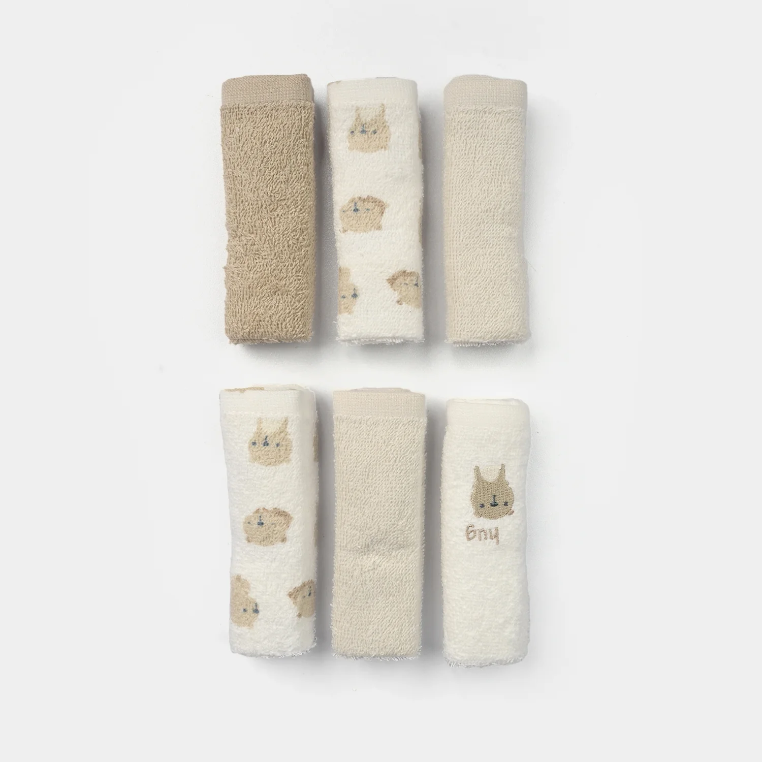 Baby Face Towel of 6 - Image 2