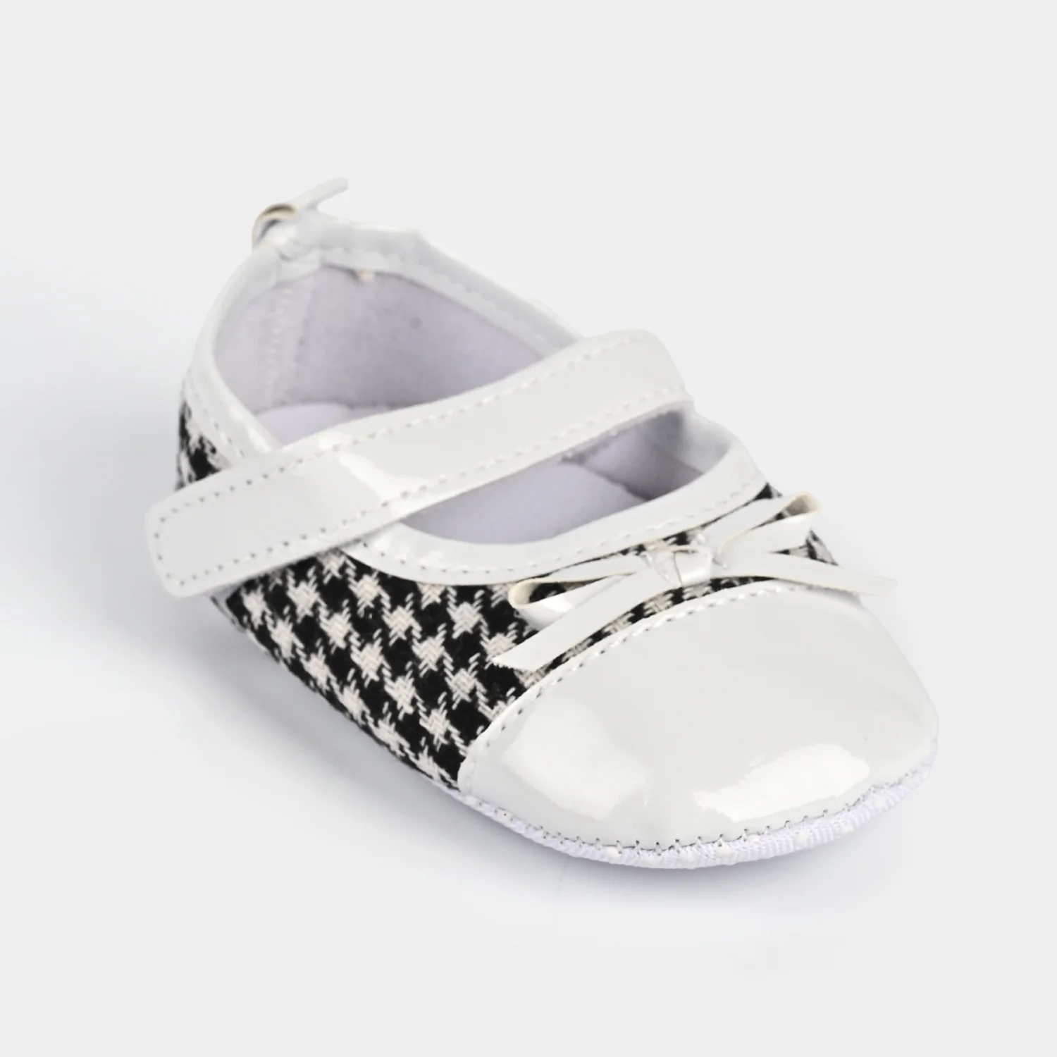 Baby Girl Shoes B-7-White